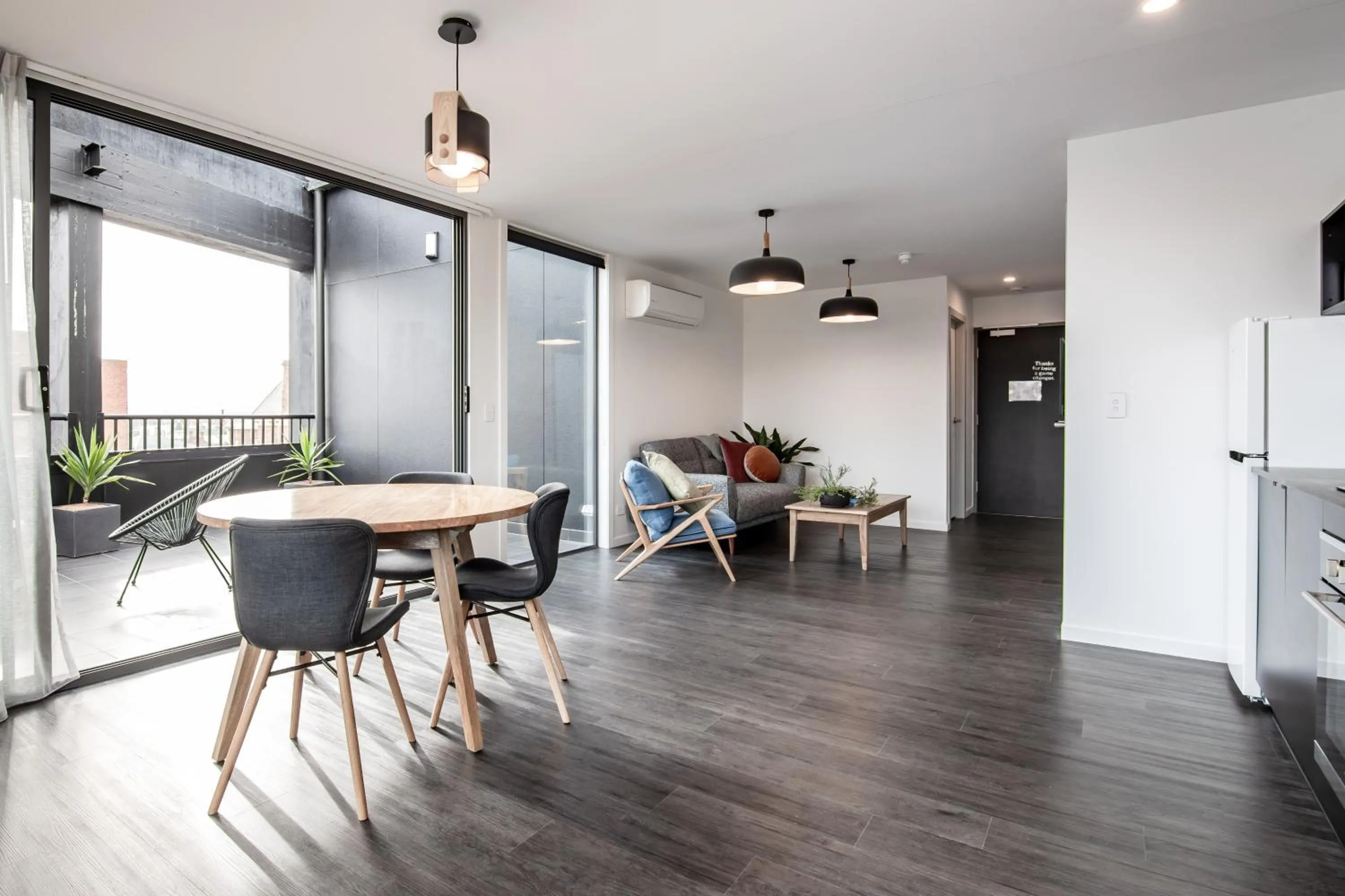 Seating area in Change Overnight