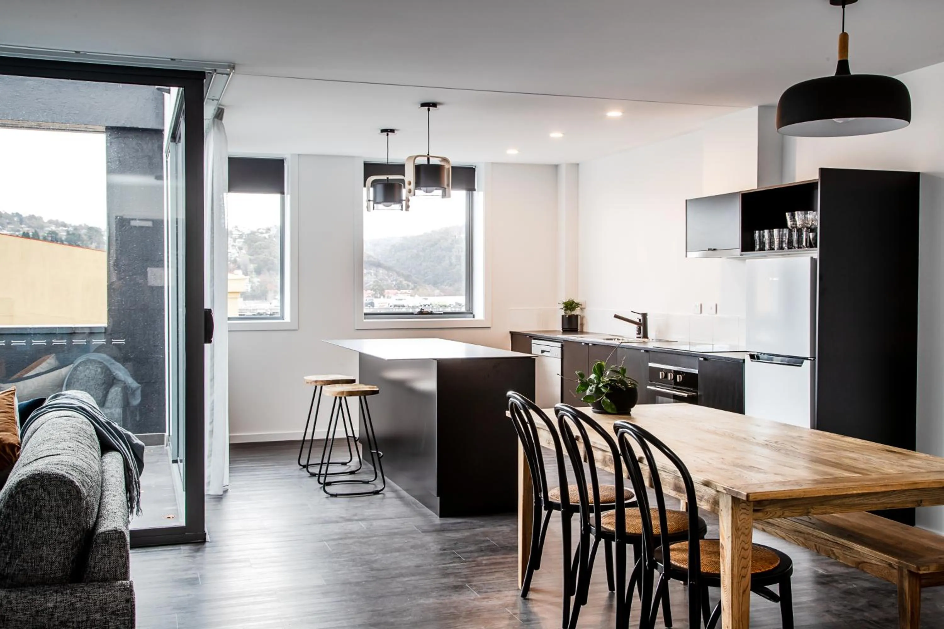 Dining area in Change Overnight