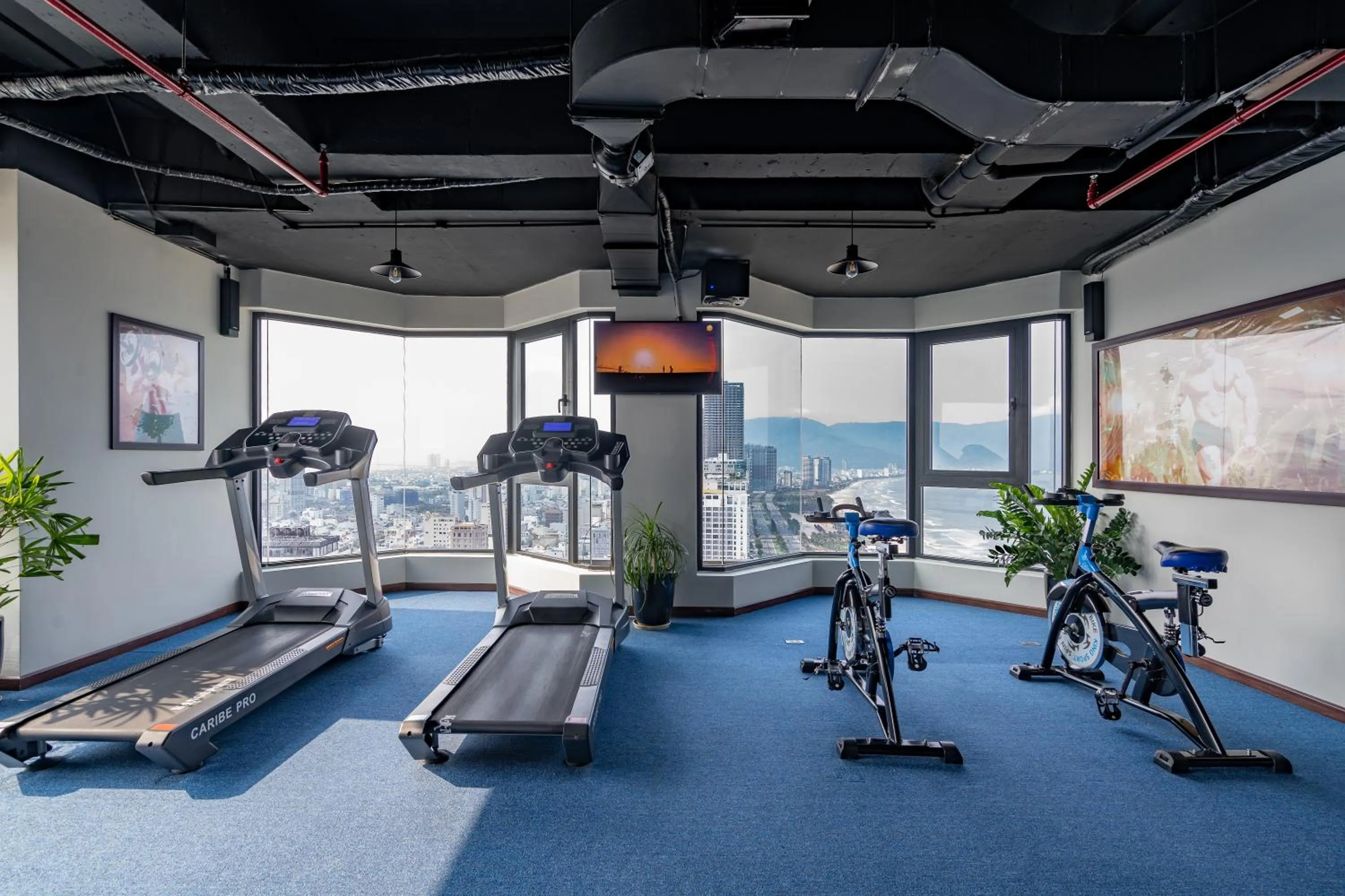 Fitness centre/facilities in Sala Danang Beach Hotel