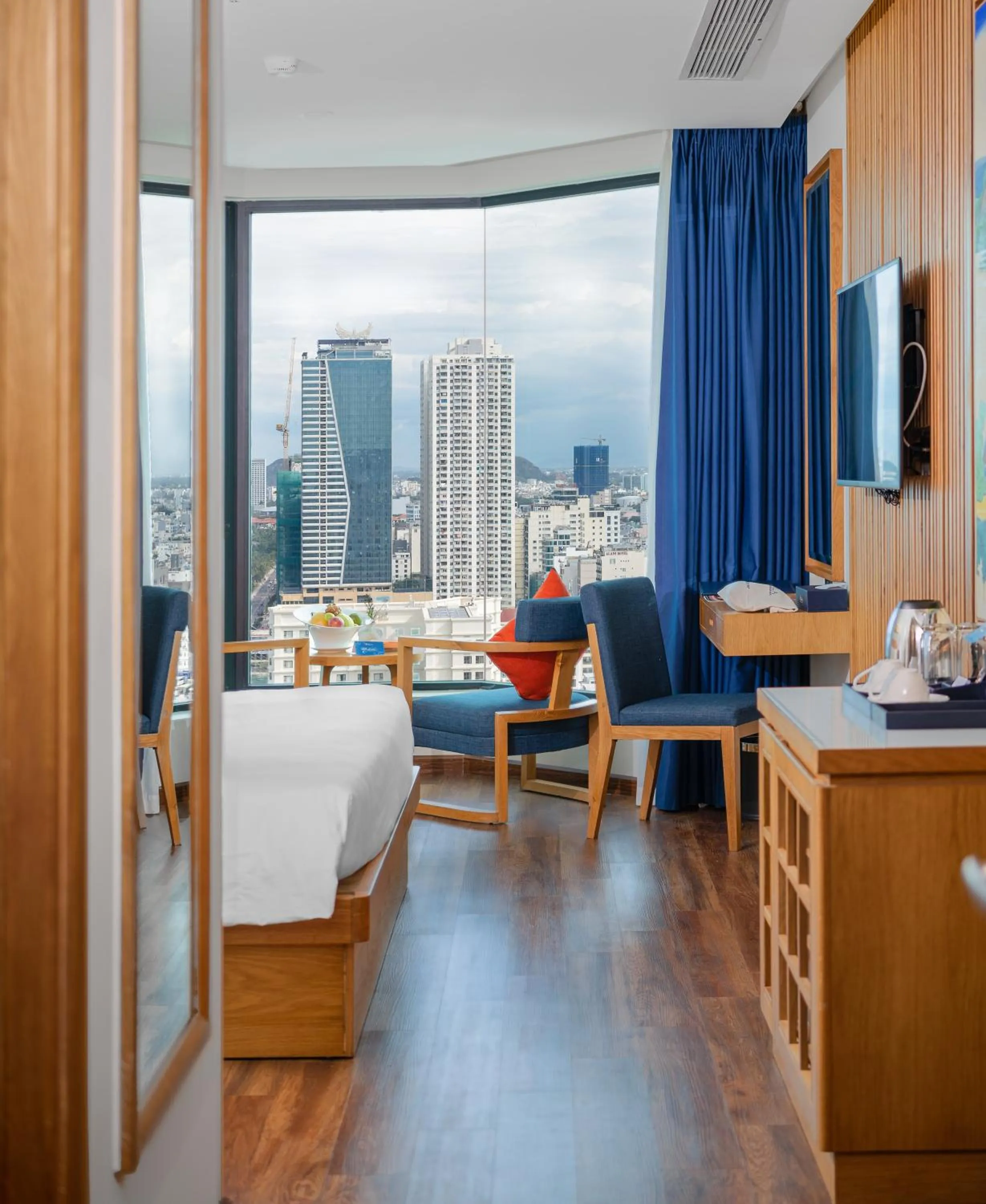 View (from property/room), Bed in Sala Danang Beach Hotel