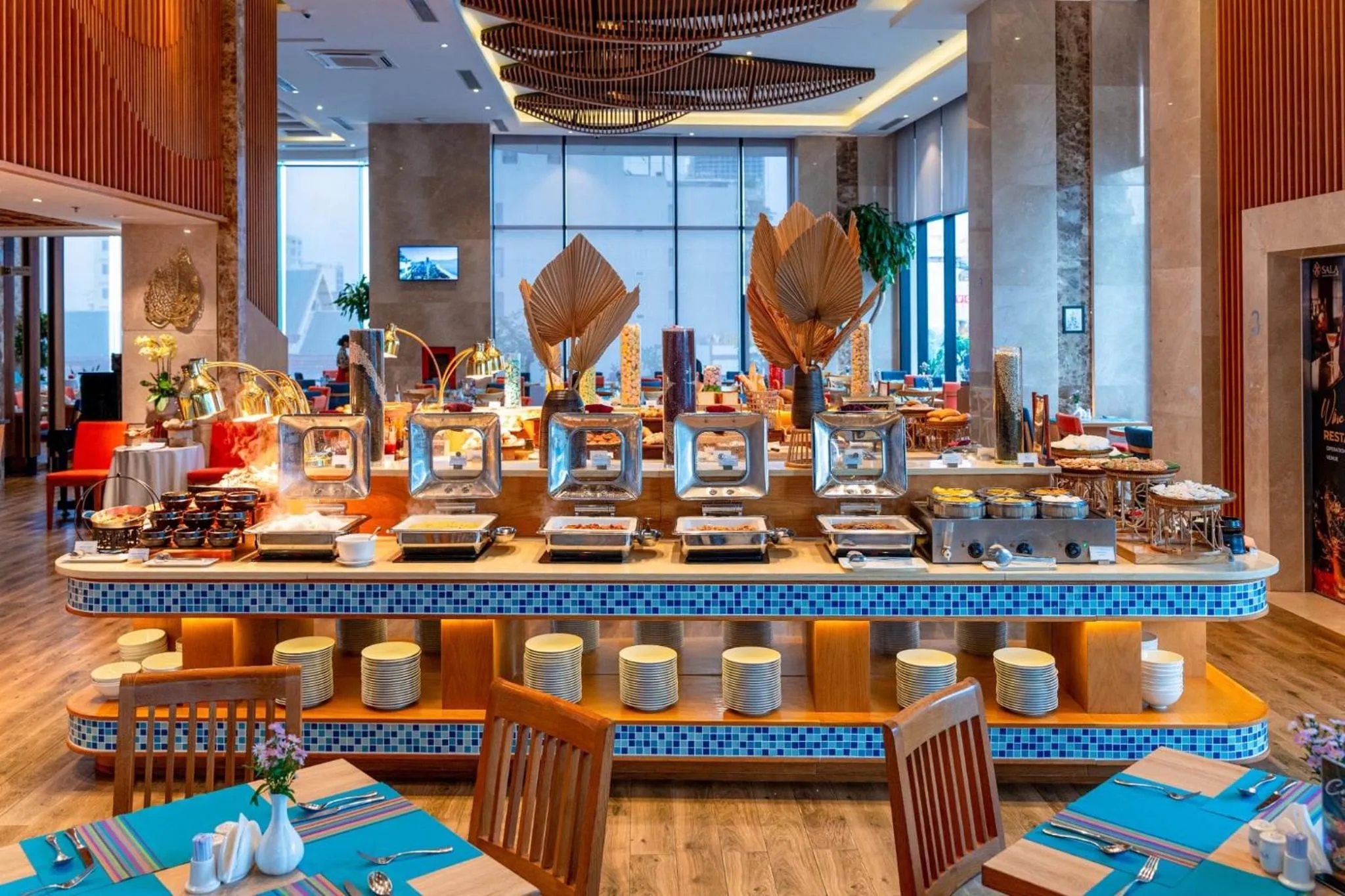 Buffet breakfast in Sala Danang Beach Hotel