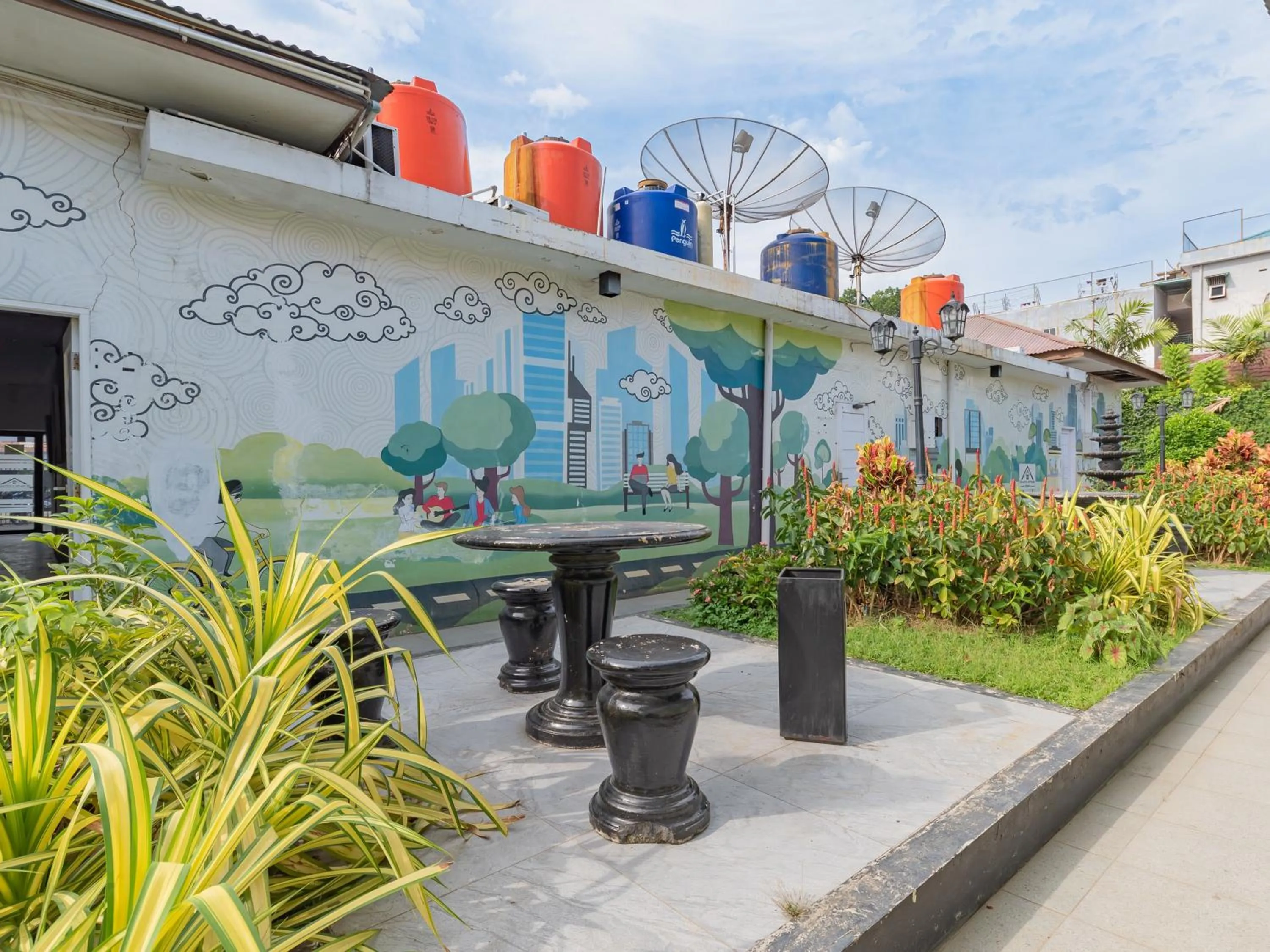 Property building in RedDoorz Plus near UNIMED Medan