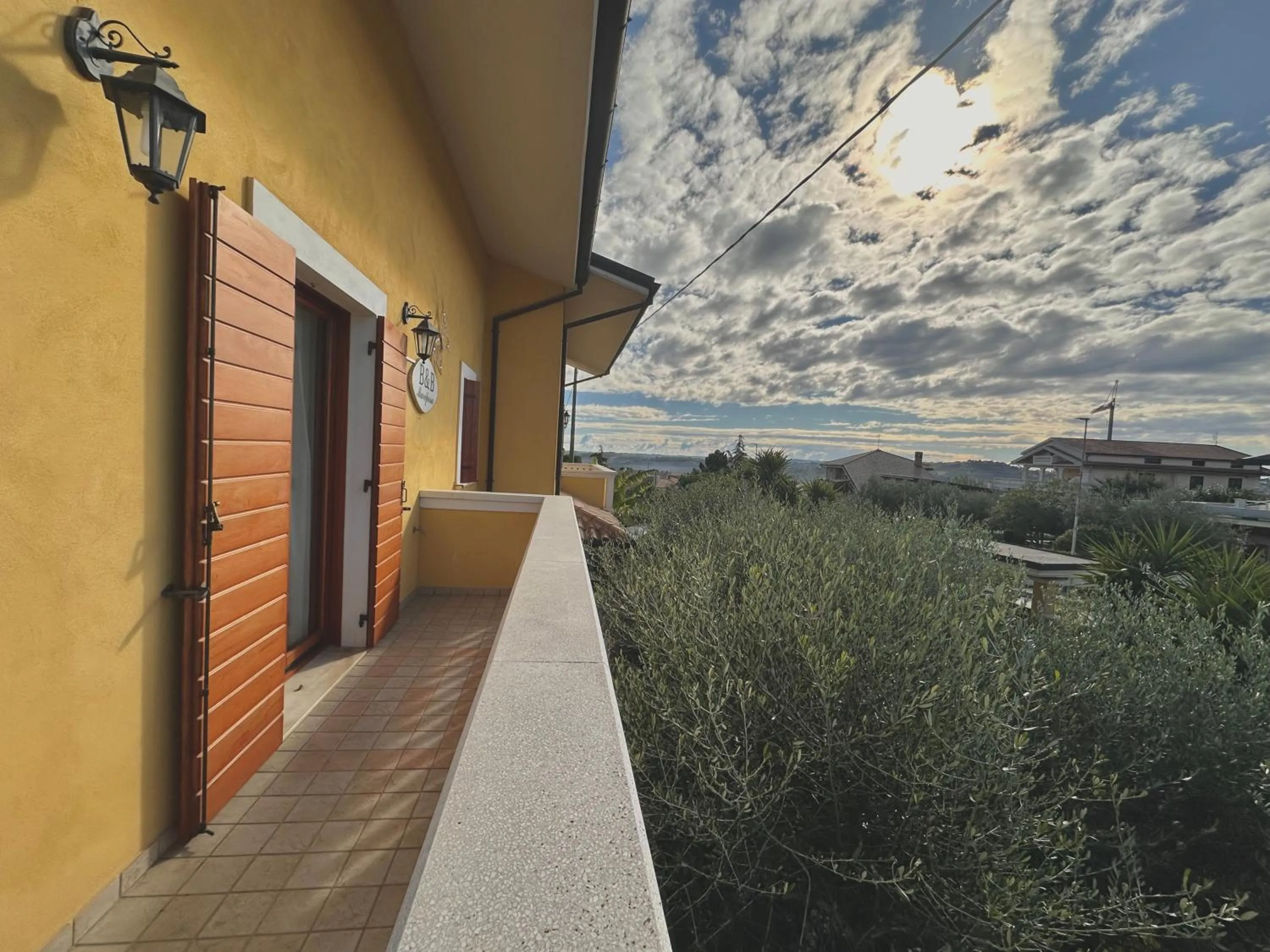 Balcony/Terrace in B&B Mariposa