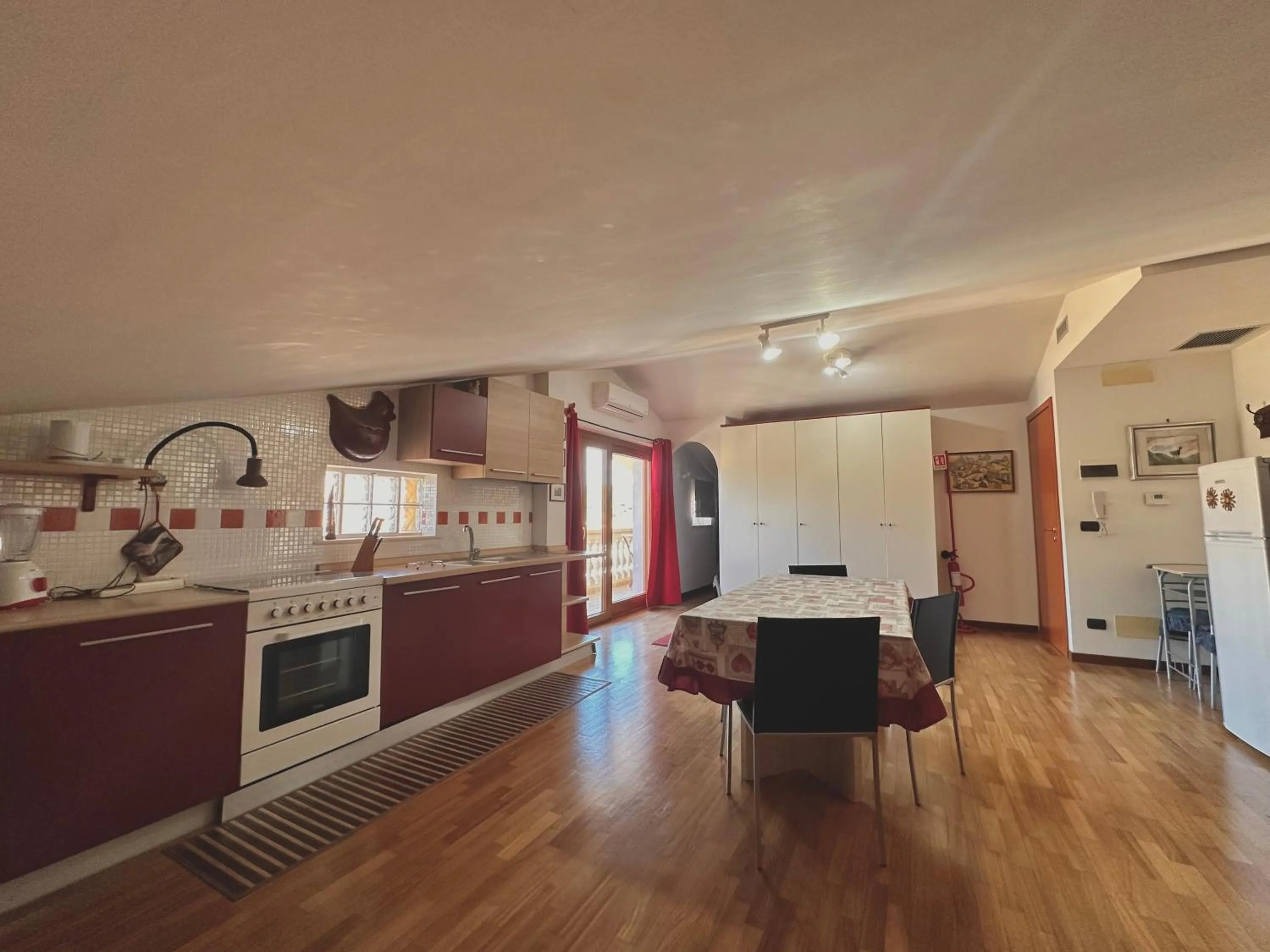 kitchen in B&B Mariposa