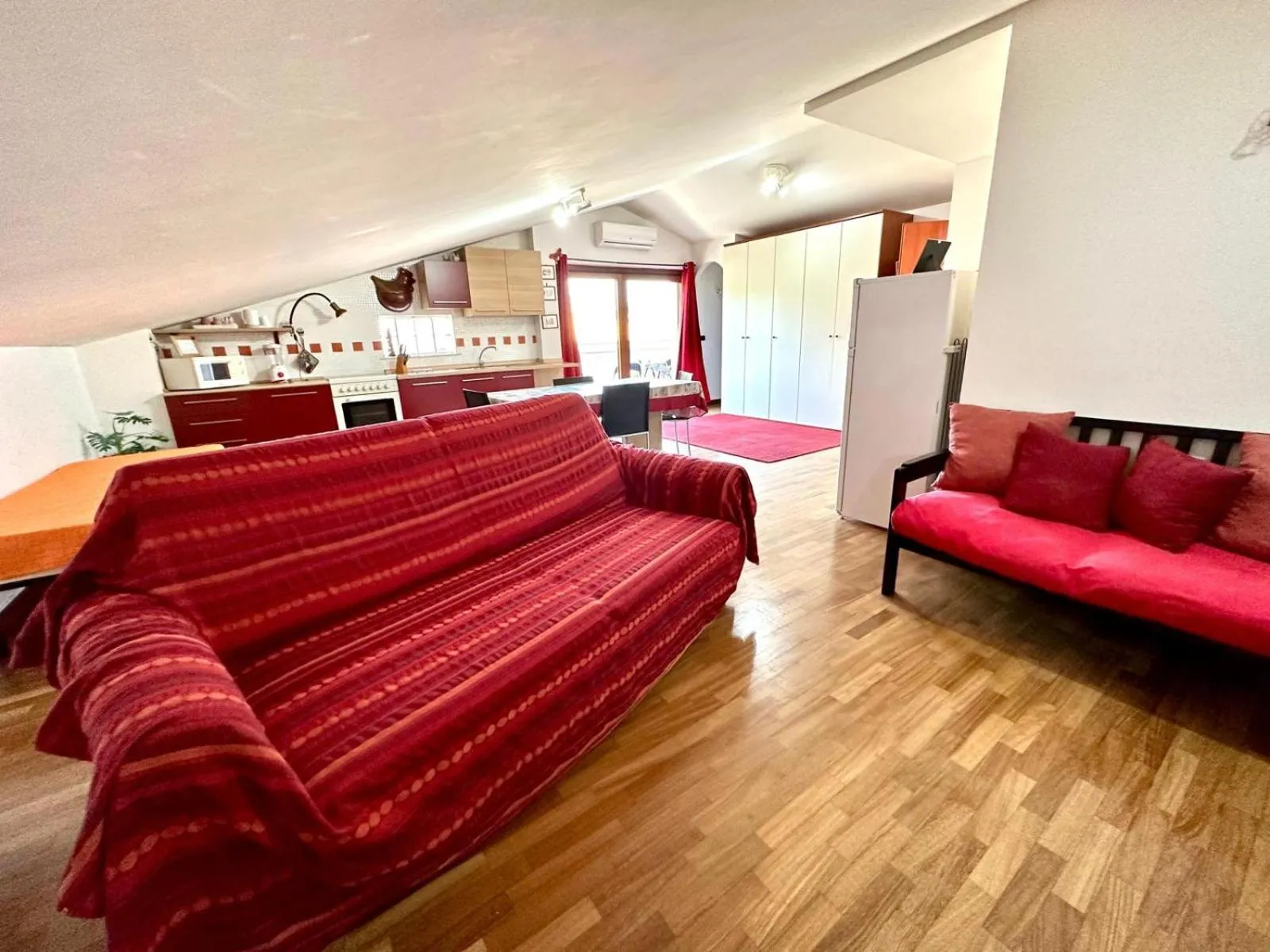 Living room in B&B Mariposa