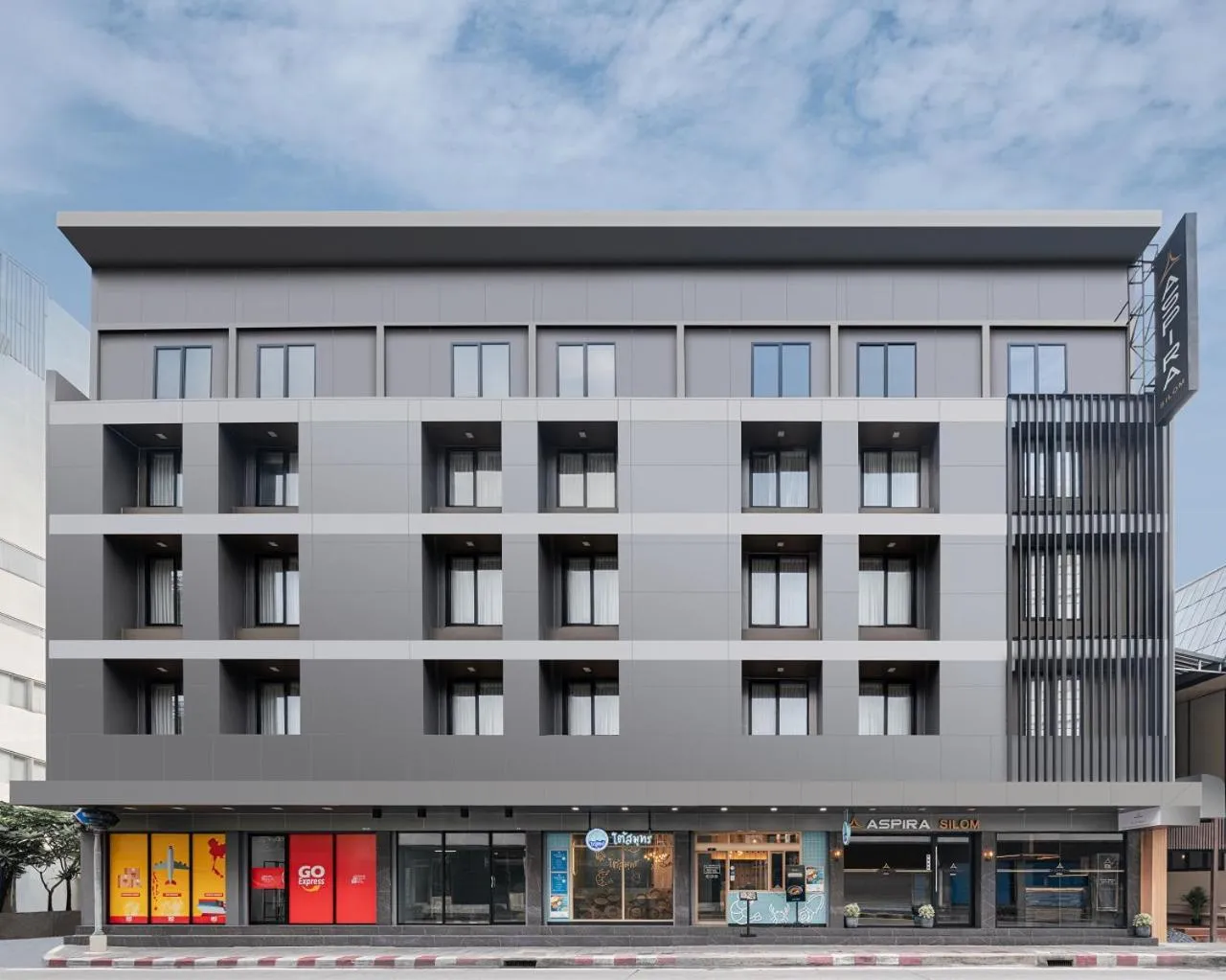 Property building in Aspira Gems Center Silom