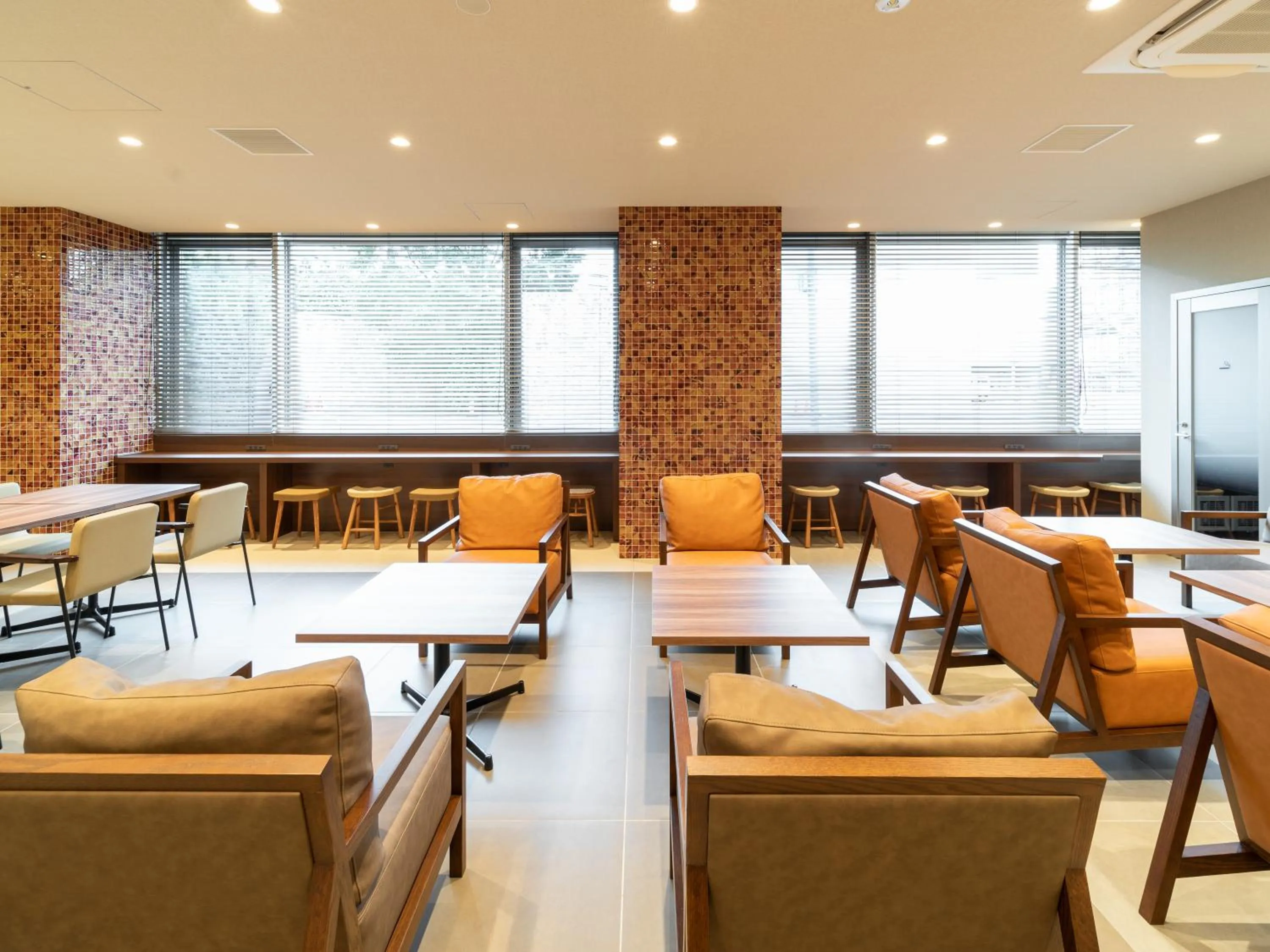 Lounge or bar in Super Hotel Premier Obihiro Ekimae