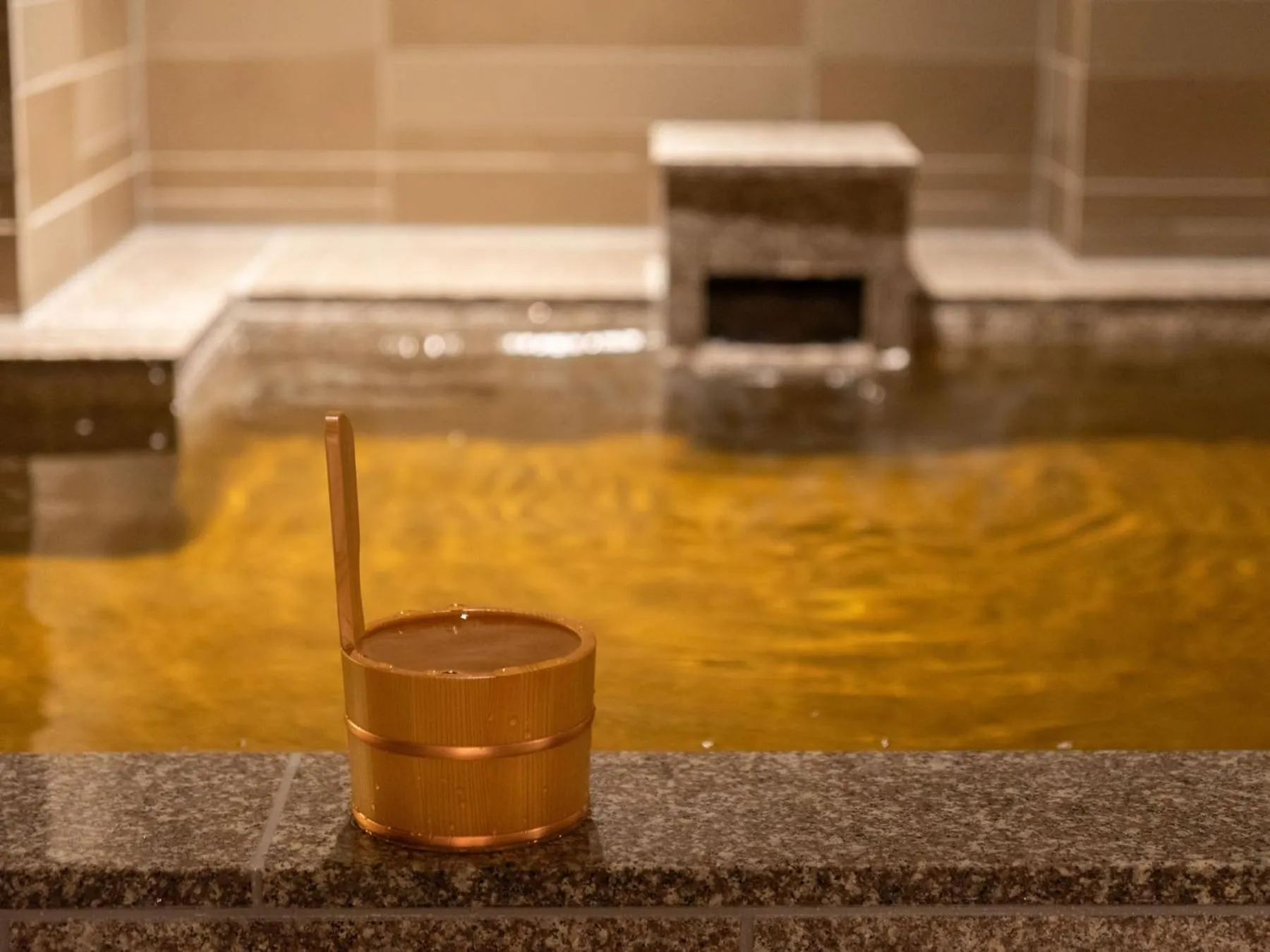 Hot Spring Bath in Super Hotel Premier Obihiro Ekimae