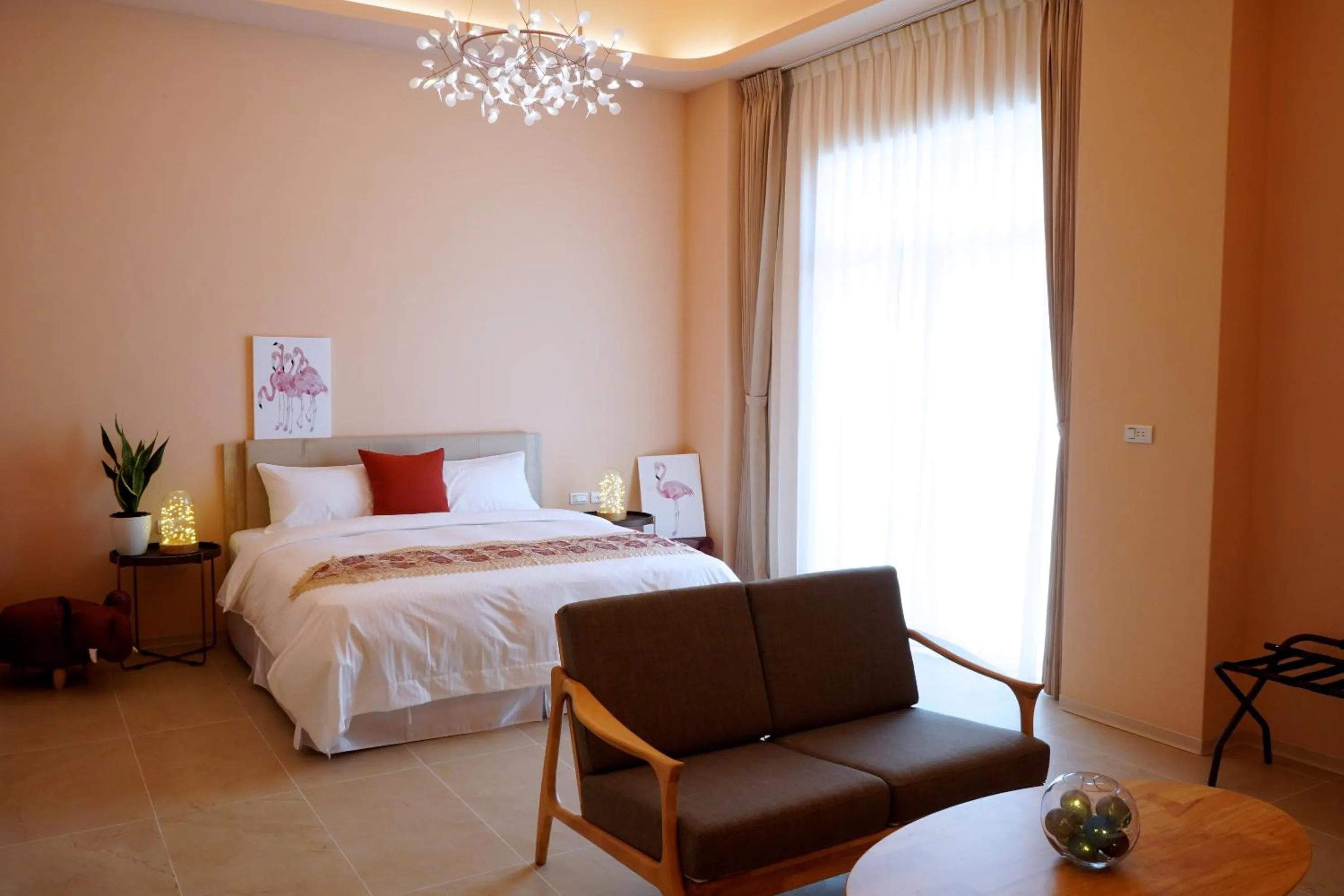 Bed in Little Piggy B&B