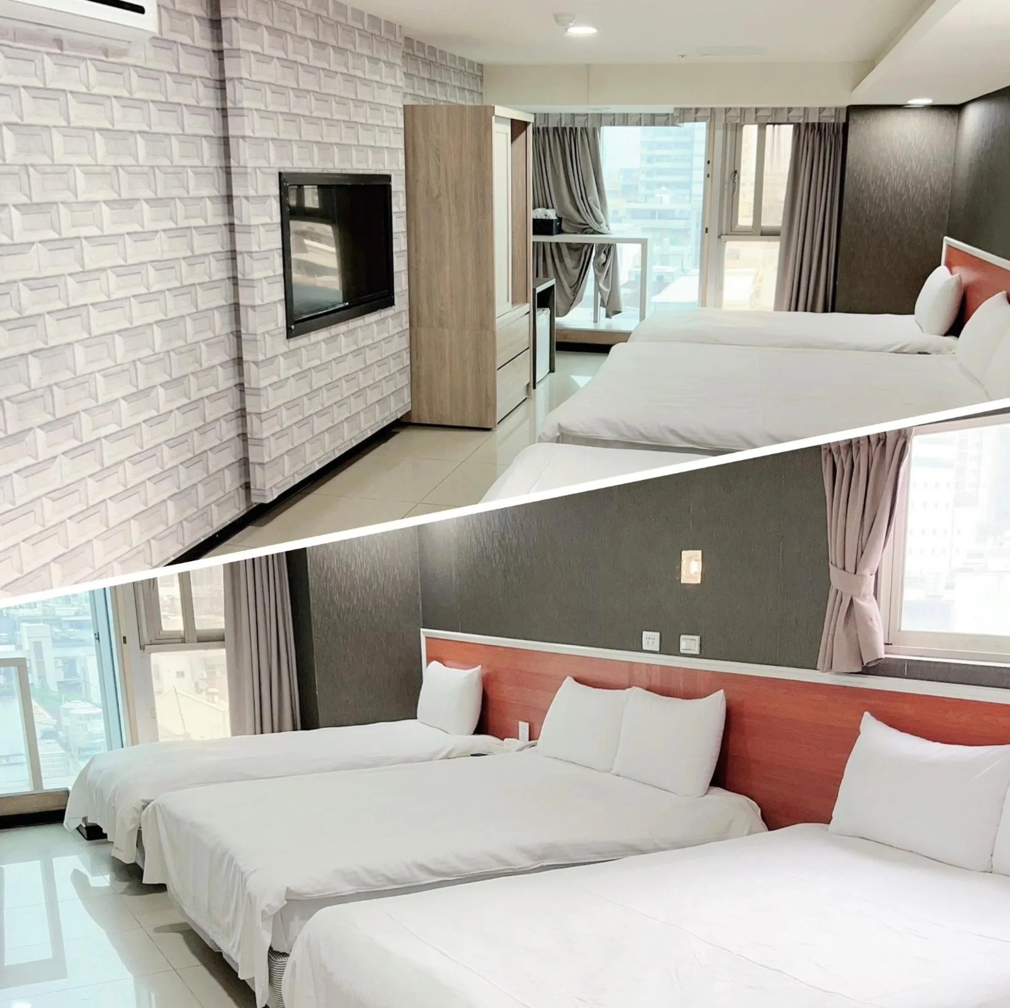 Photo of the whole room, Bed in E Lim Hotel