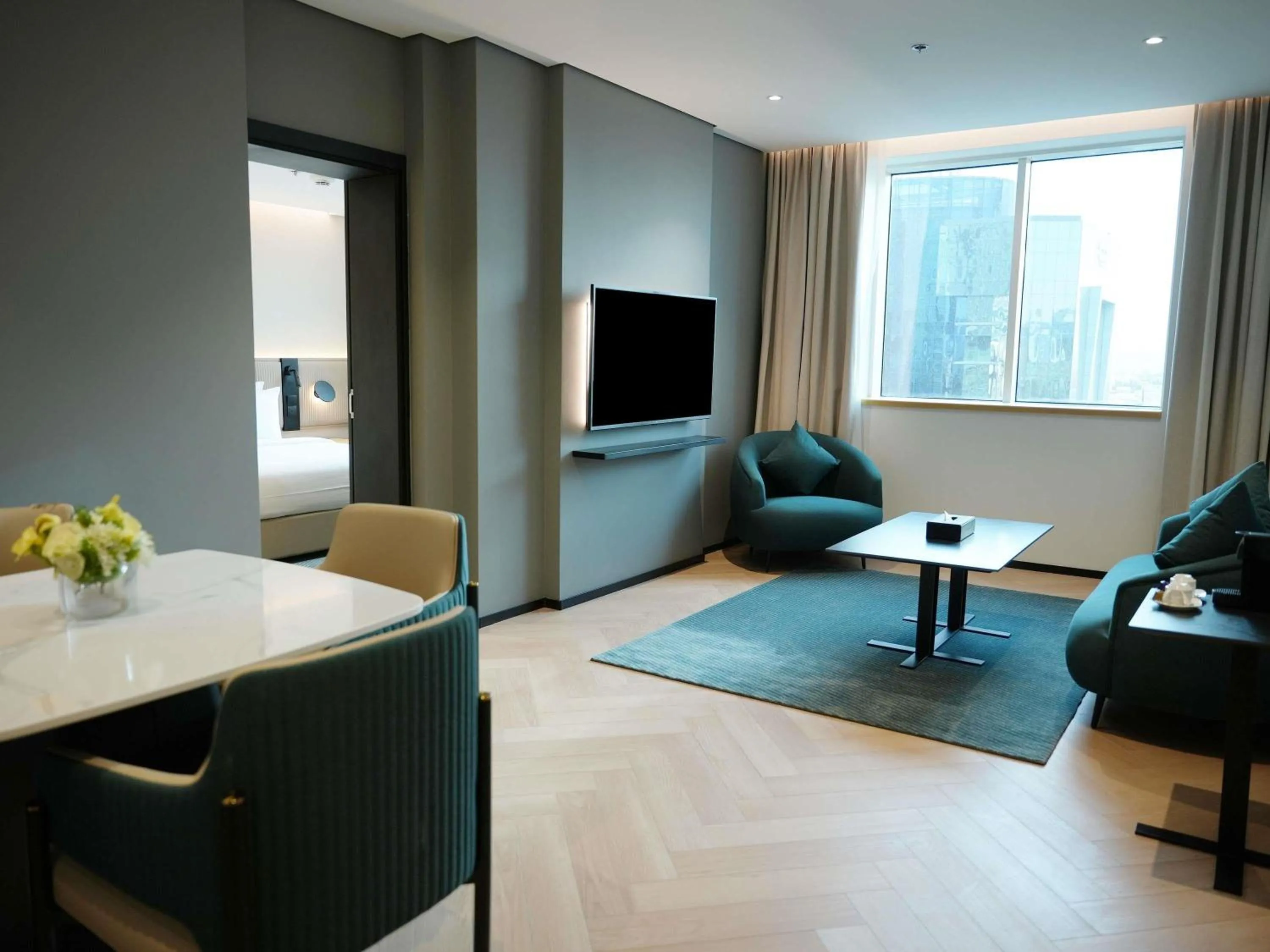 Bedroom in Novotel Riyadh Al Anoud