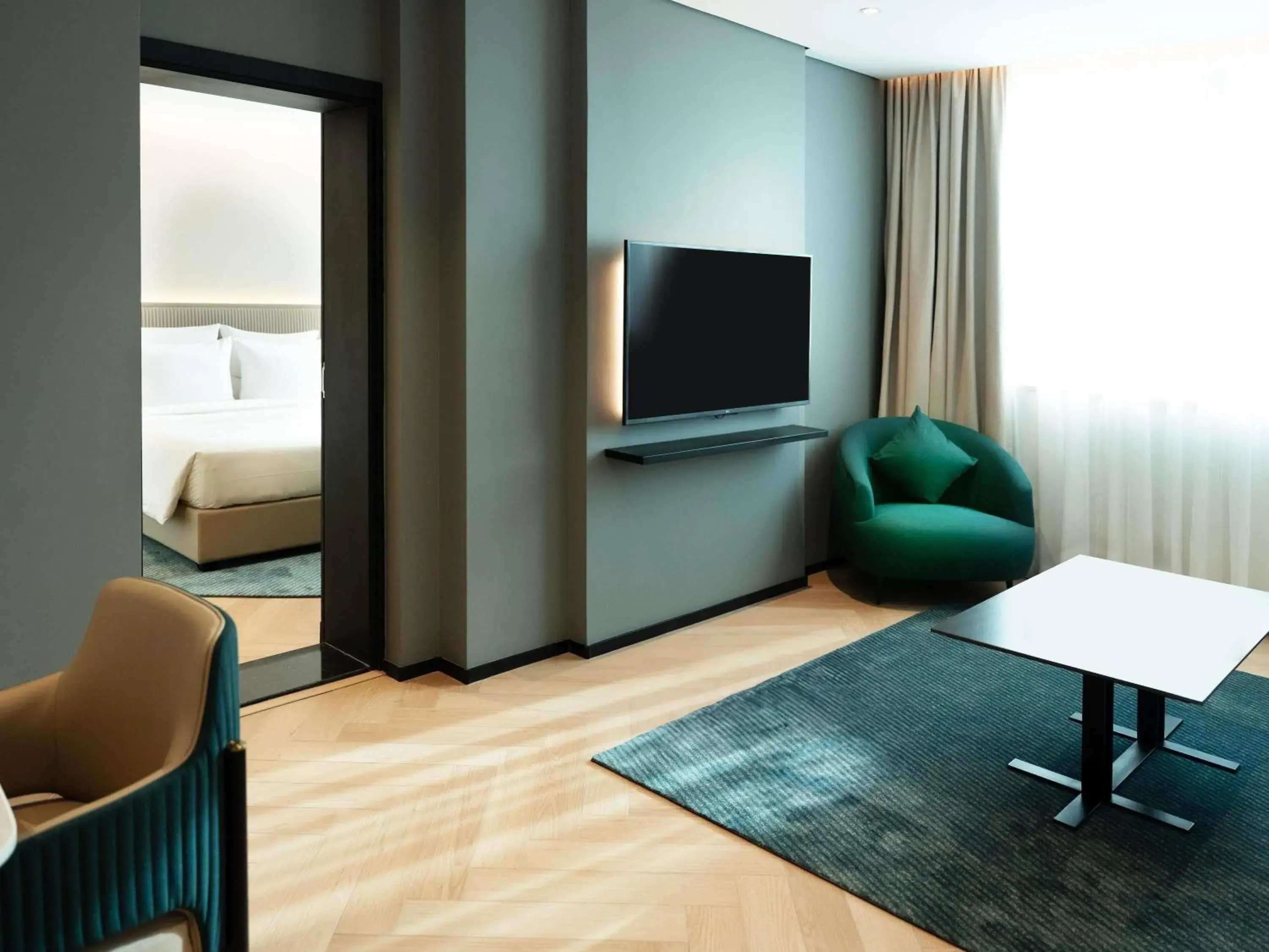 Superior Suite with 1 Double Bed & Living Room with Sofa Bed in Novotel Riyadh Al Anoud Superior Suite with 1 Double Bed & Living Room with Sofa Bed in Novotel Riyadh Al Anoud