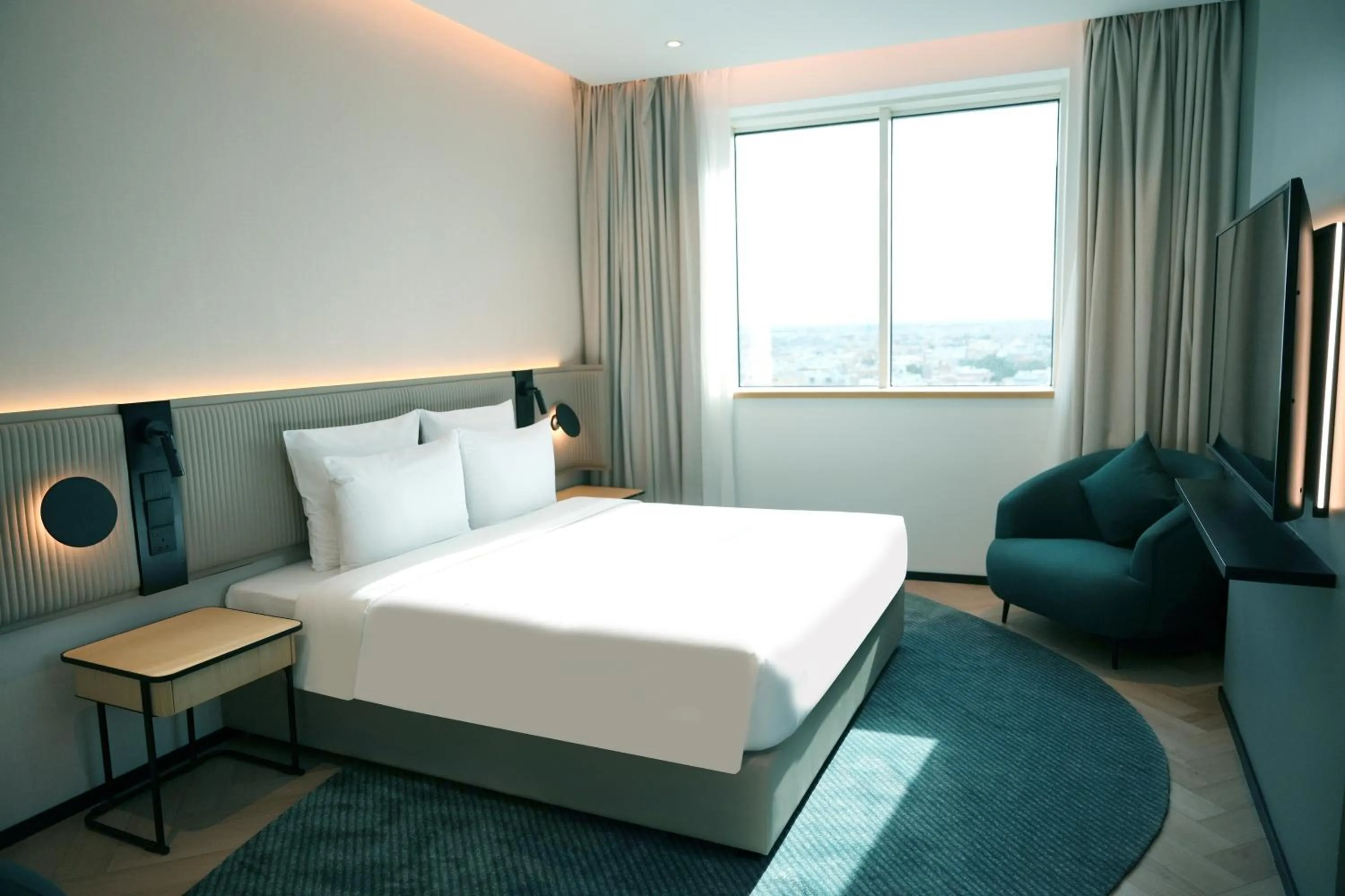 Bed in Novotel Riyadh Al Anoud