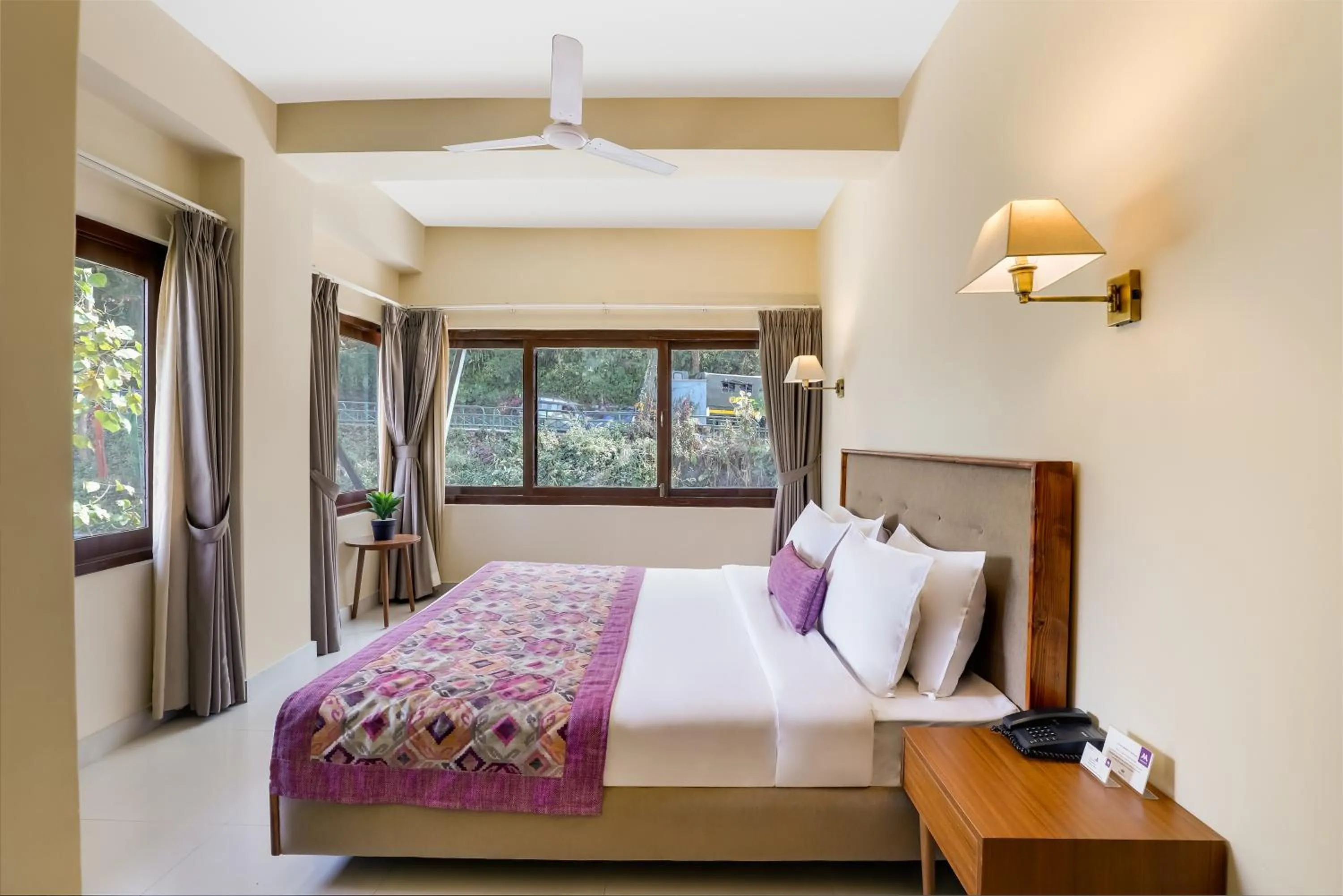 Photo of the whole room, Bed in Mount Himalayan Hotel