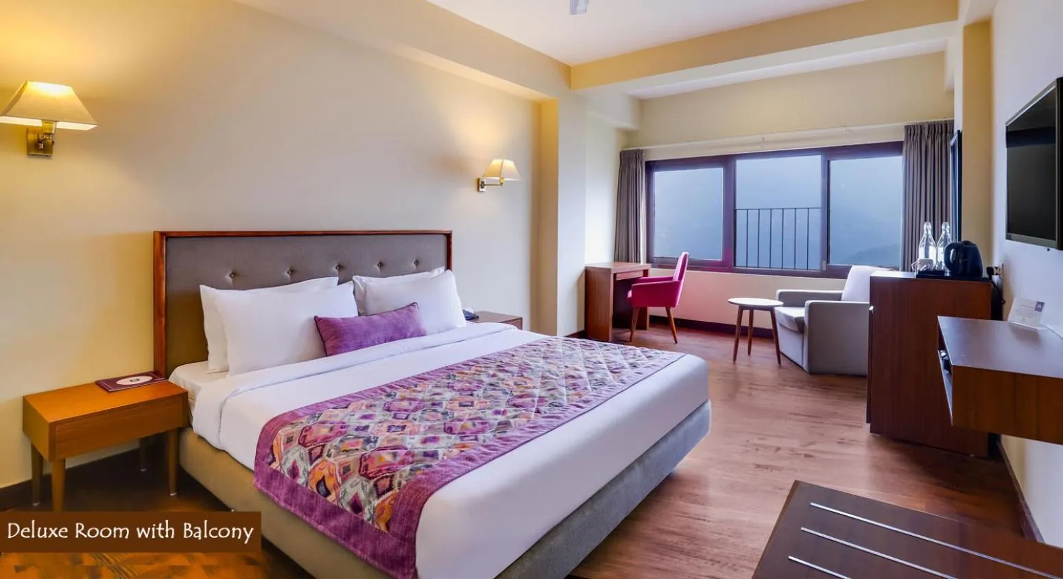 Bedroom, Bed in Mount Himalayan Hotel