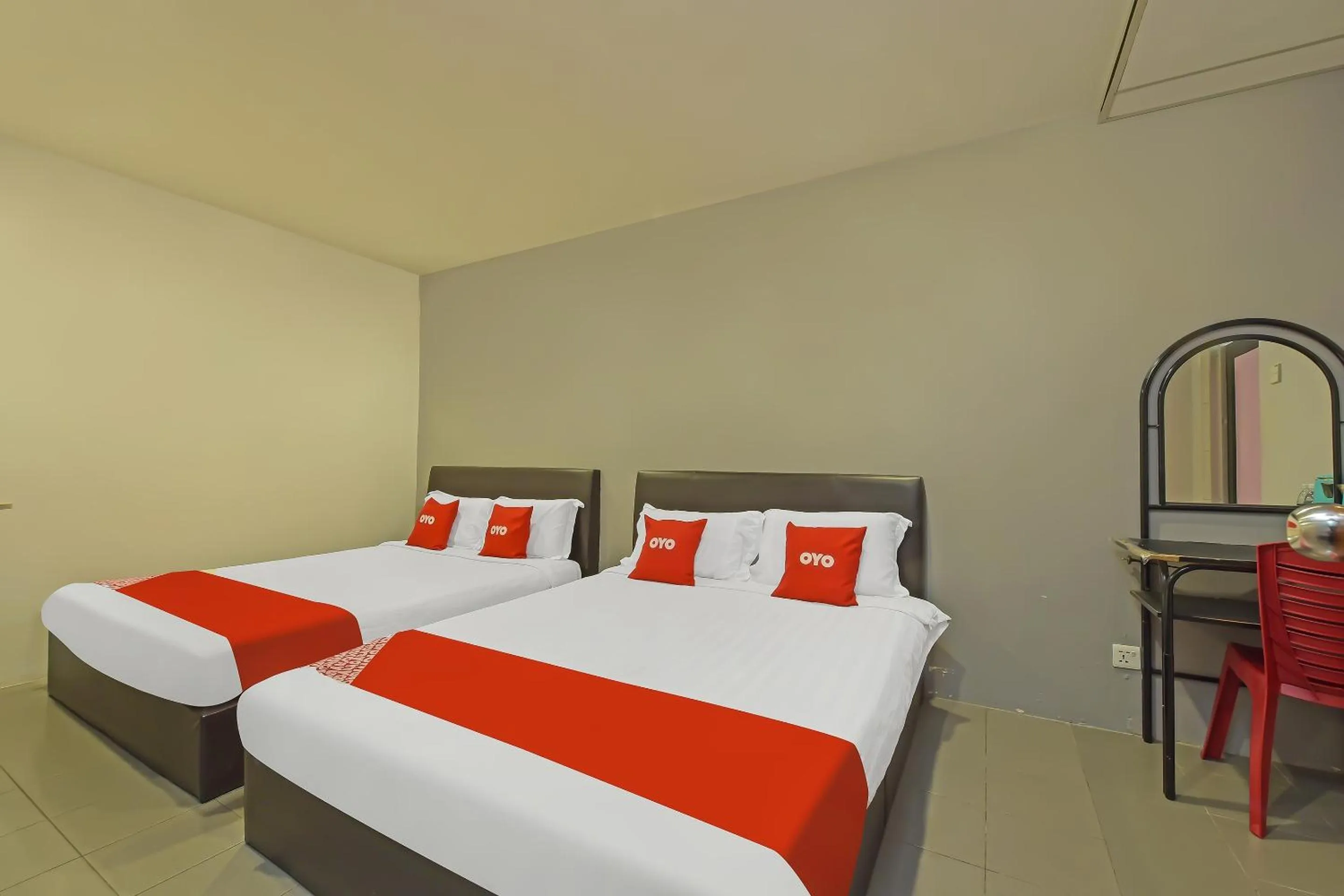 Bedroom, Bed in Hotel O Purple Town