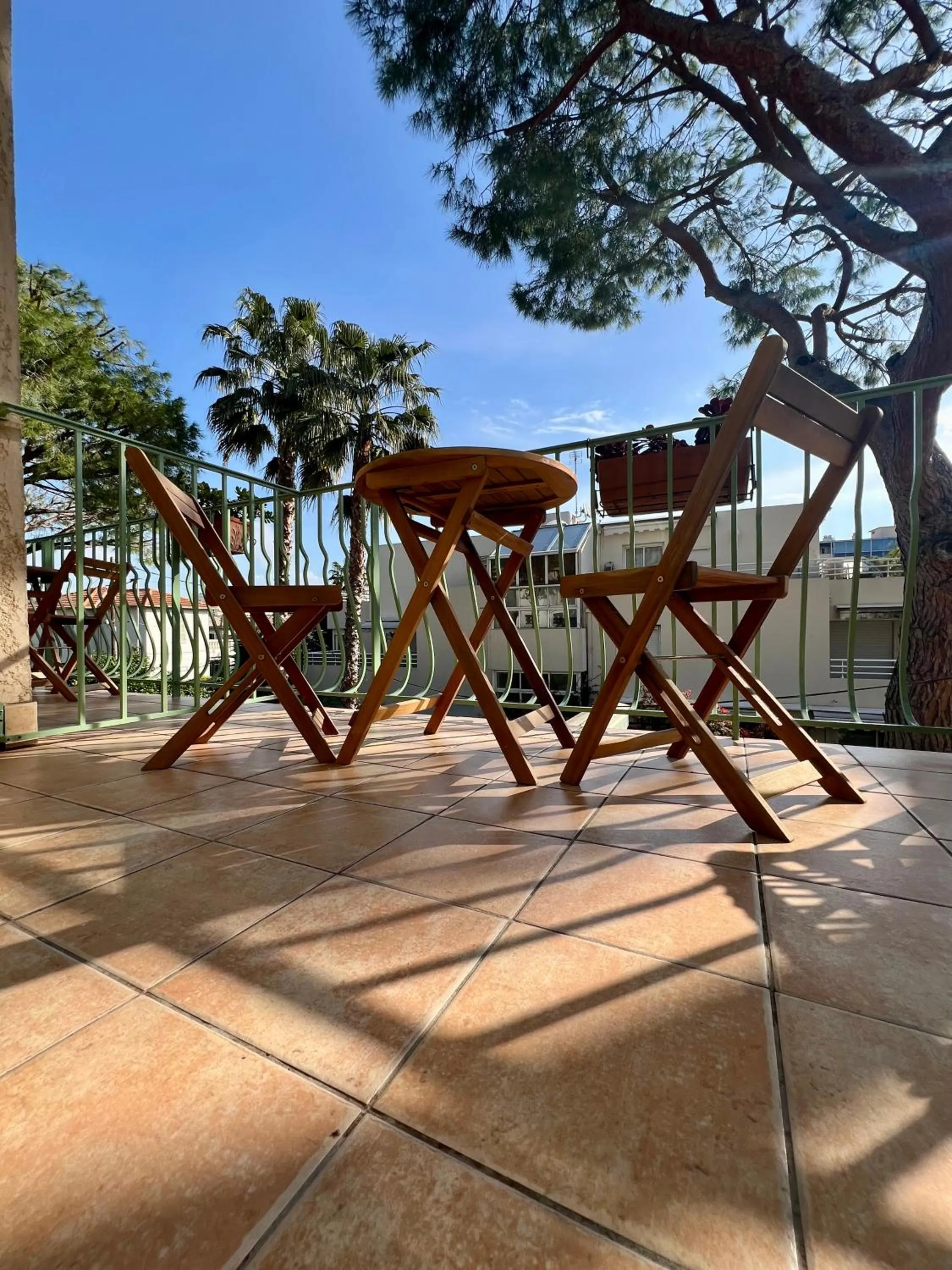 Balcony/Terrace in Hotel Le Ponteil