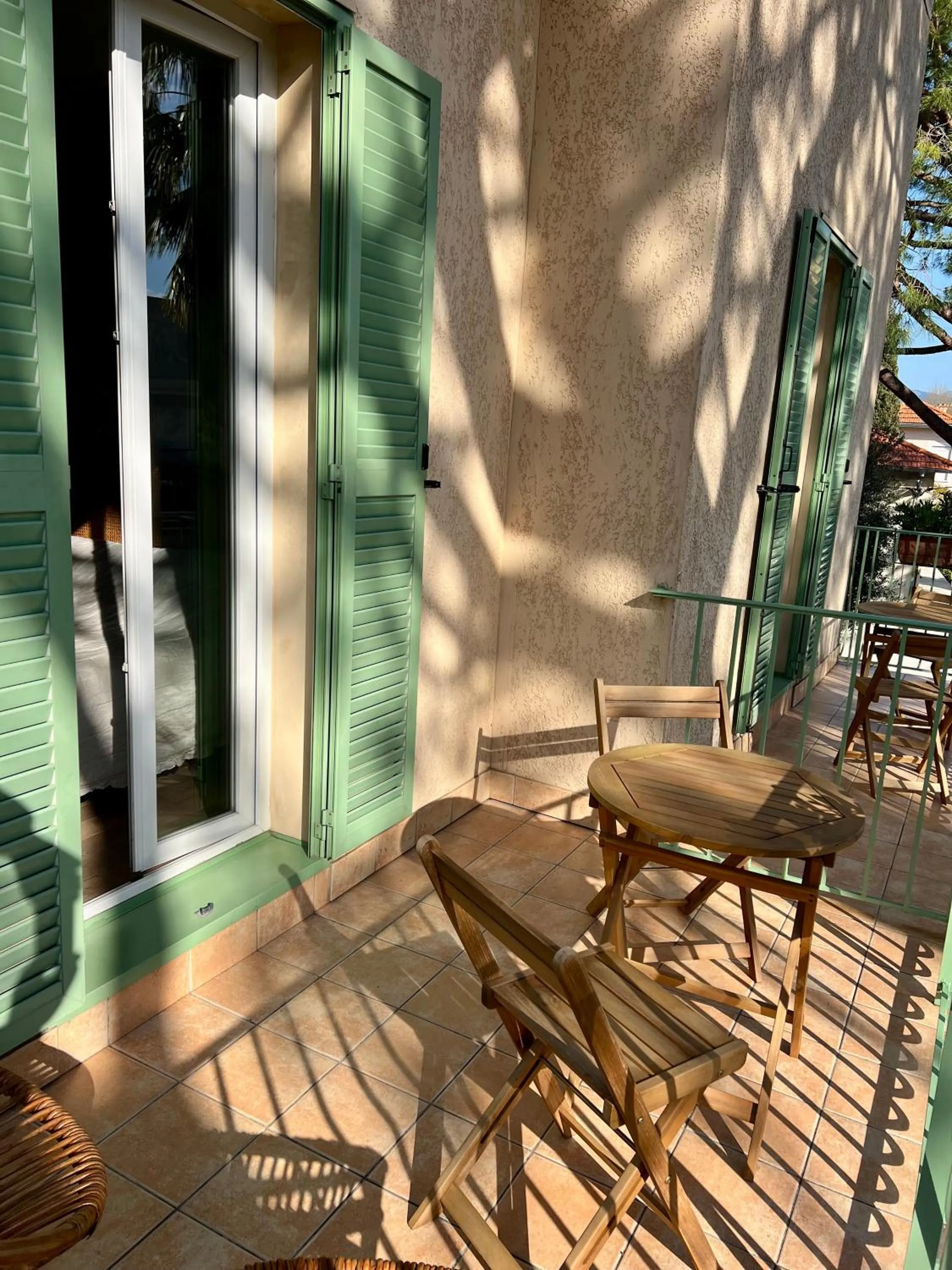 Balcony/Terrace in Hotel Le Ponteil
