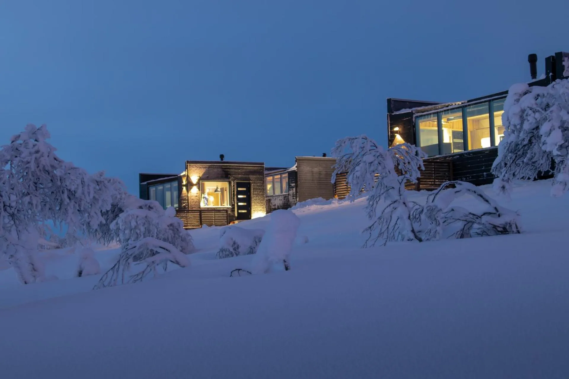 Property building in Top Star Saariselkä - Arctic Glass Cubes