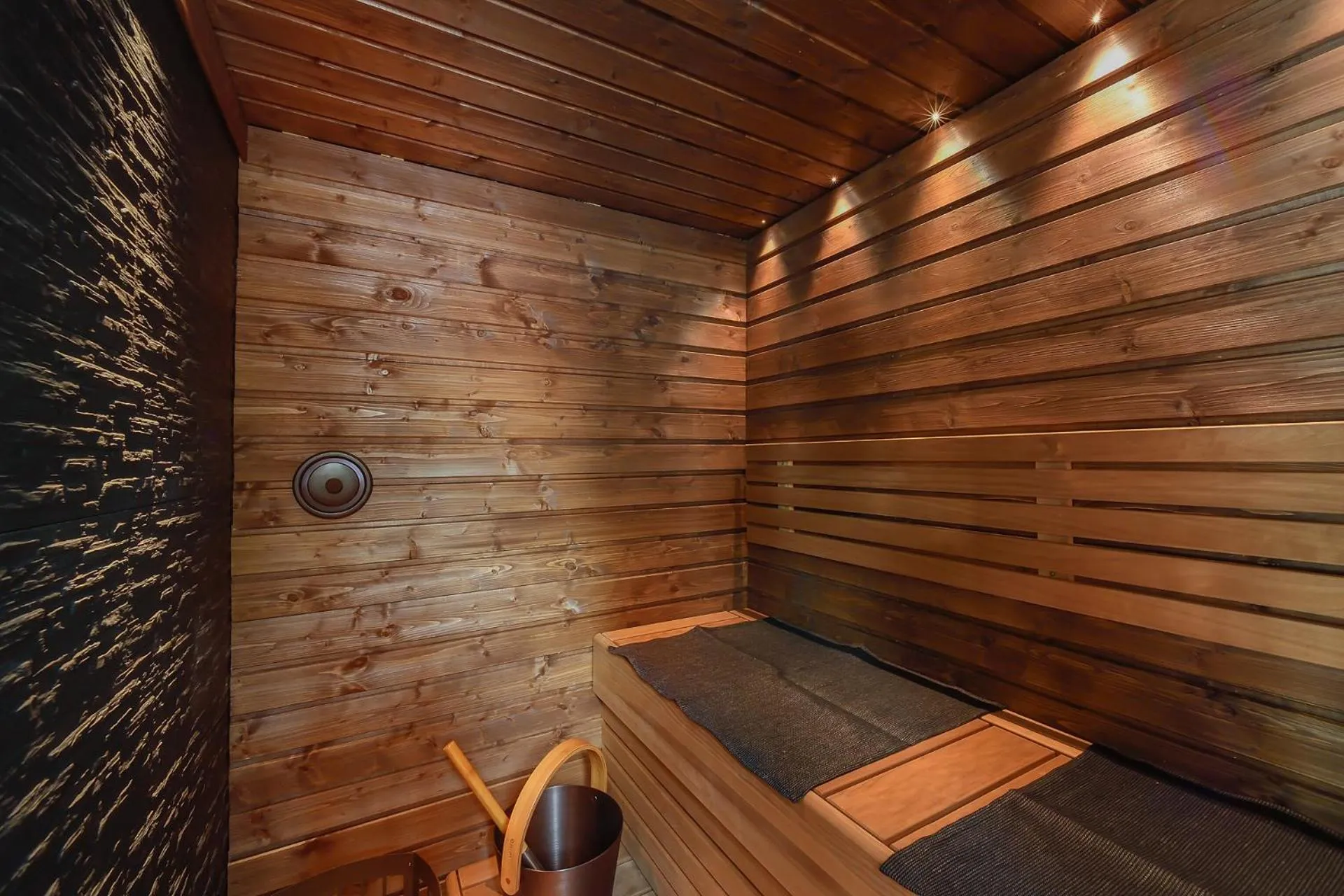 Sauna in Top Star Saariselkä - Arctic Glass Cubes