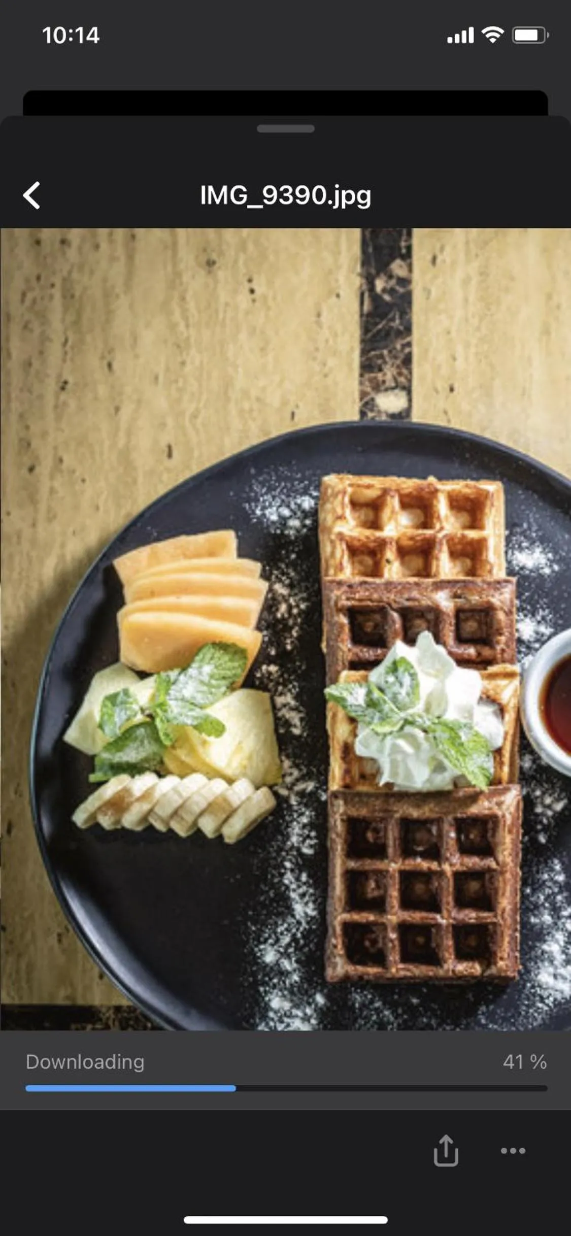 Food in Hotel Riazor