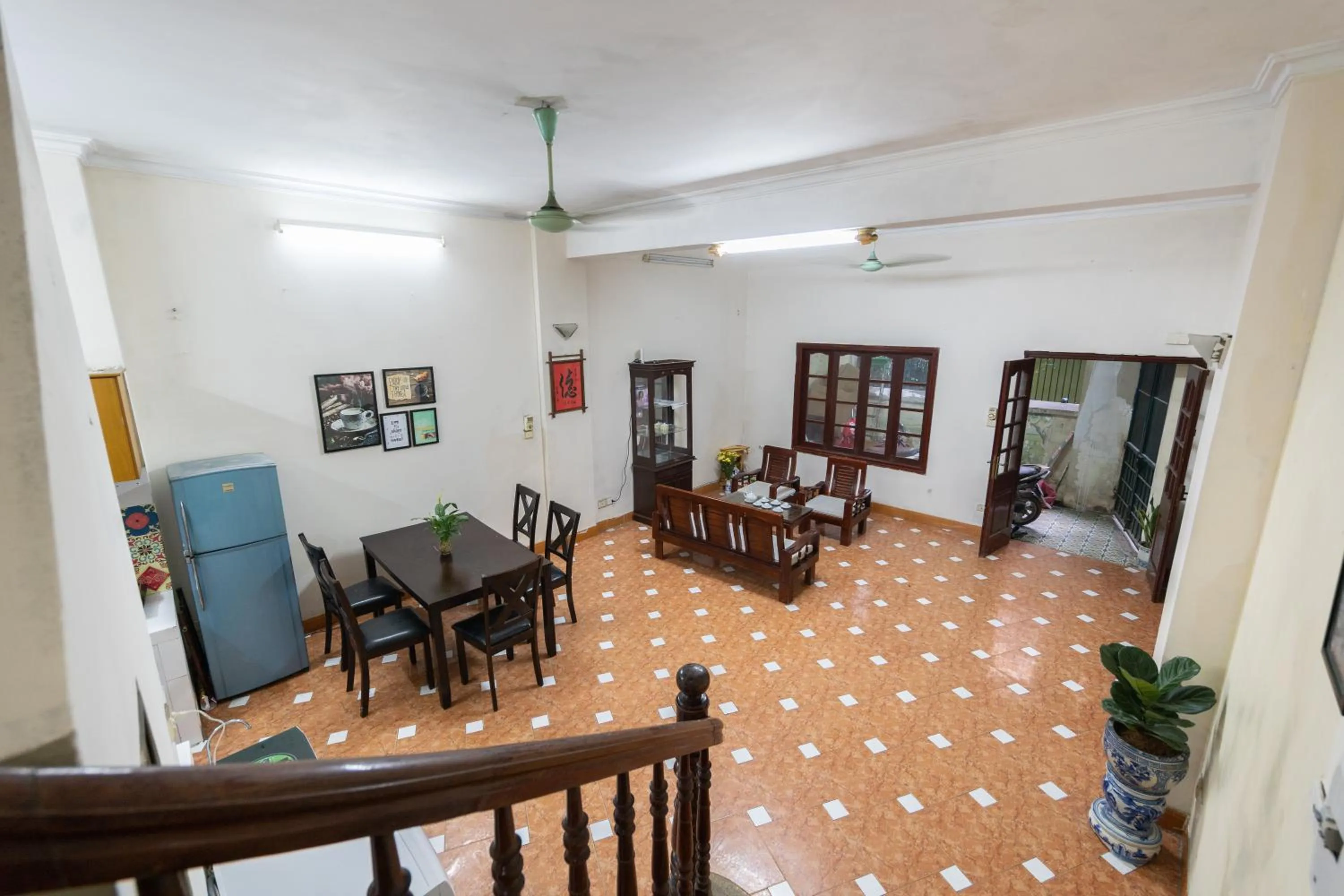 Living room in Hanoi Crocus Homestay