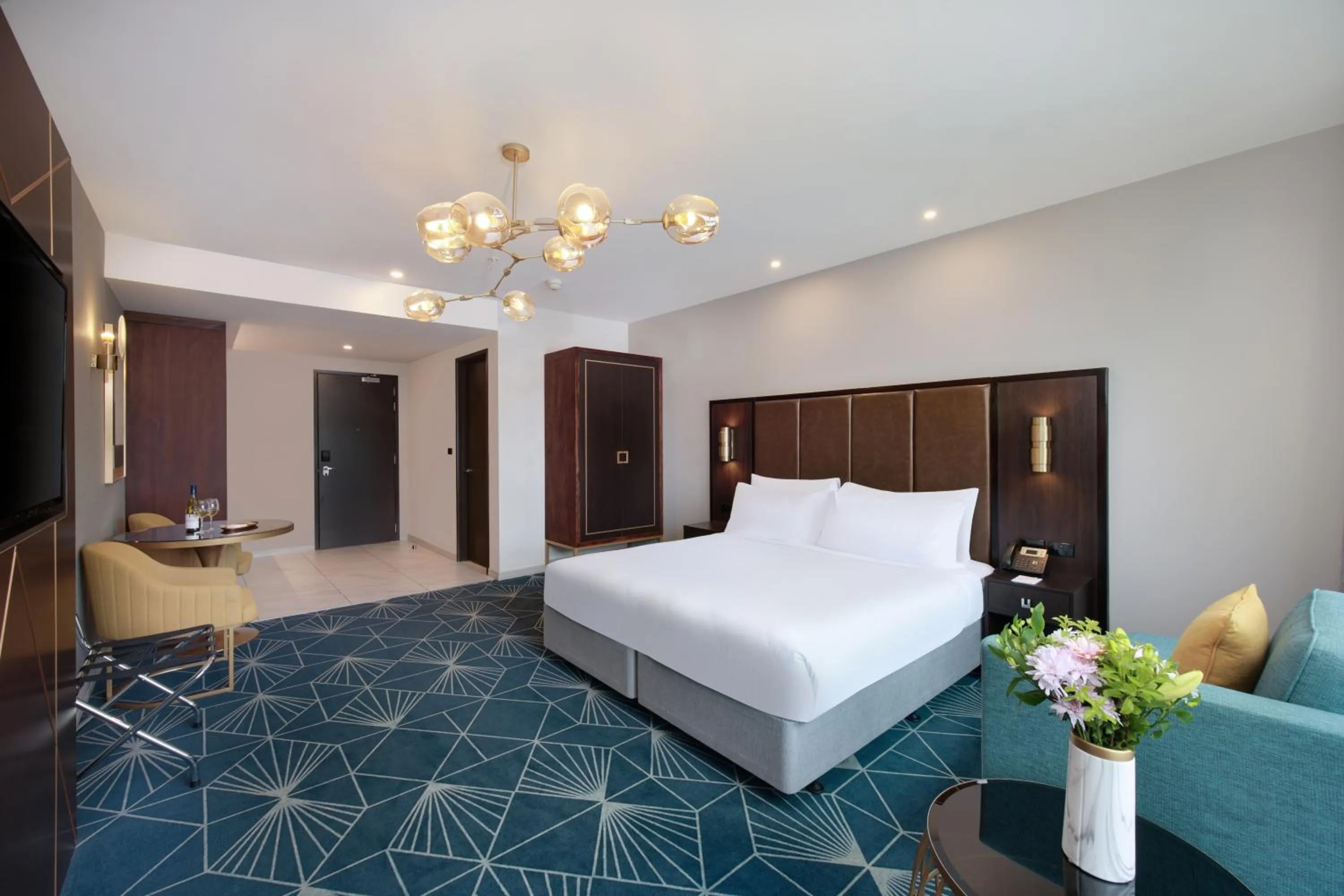 Bed in Swiss-Belhotel Napier