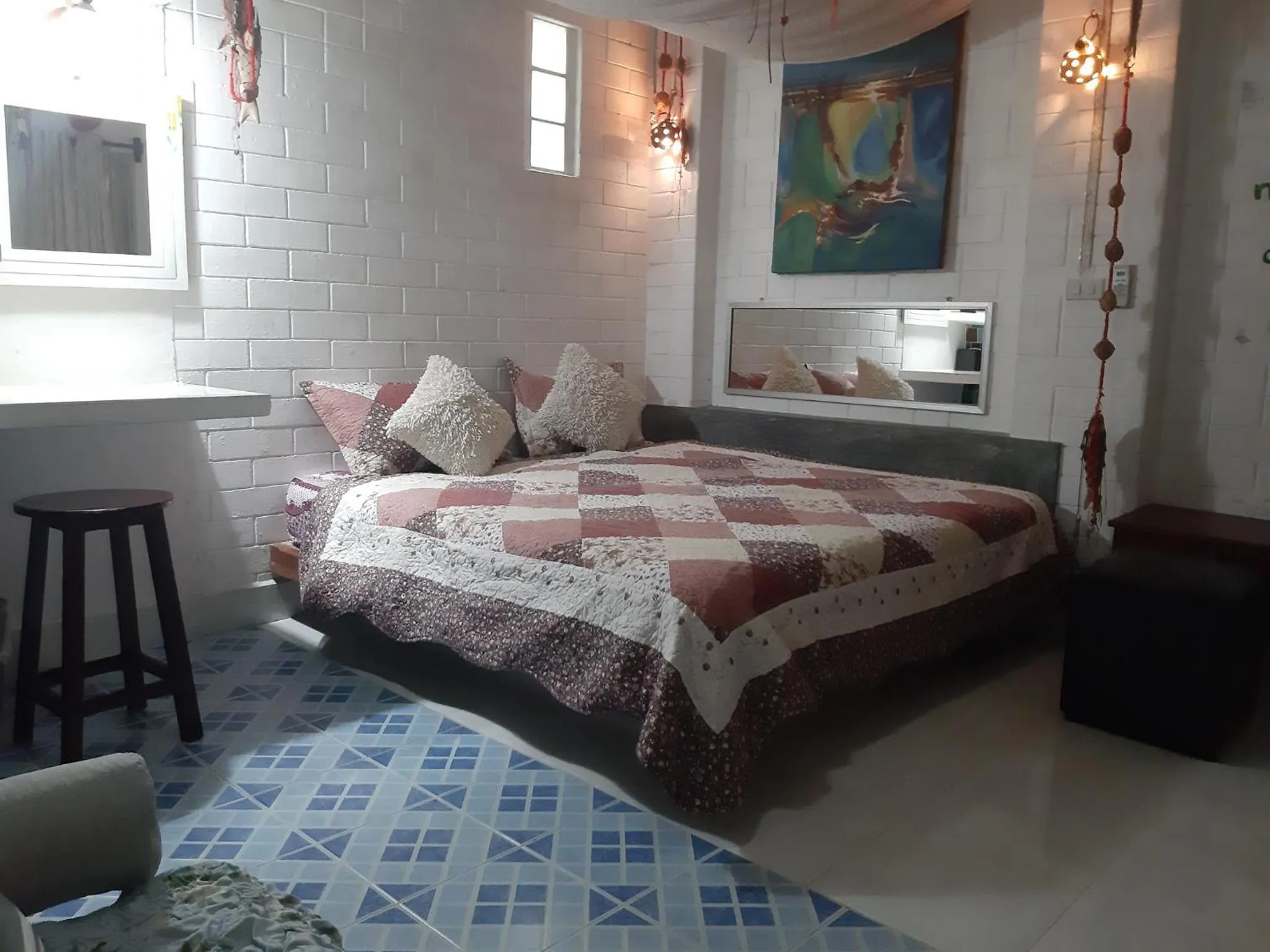 Bed in Banthorphan Resort