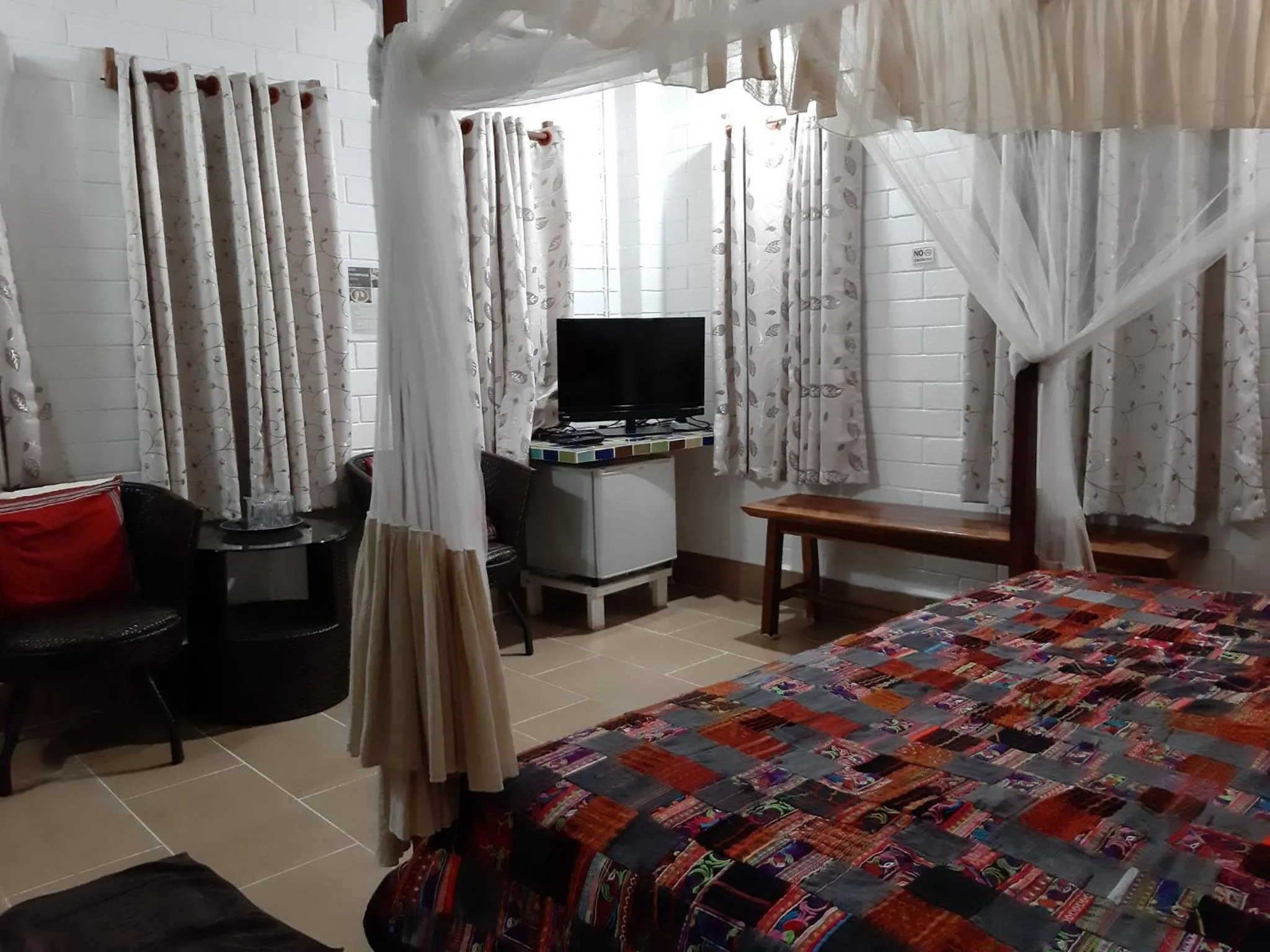 Bed in Banthorphan Resort