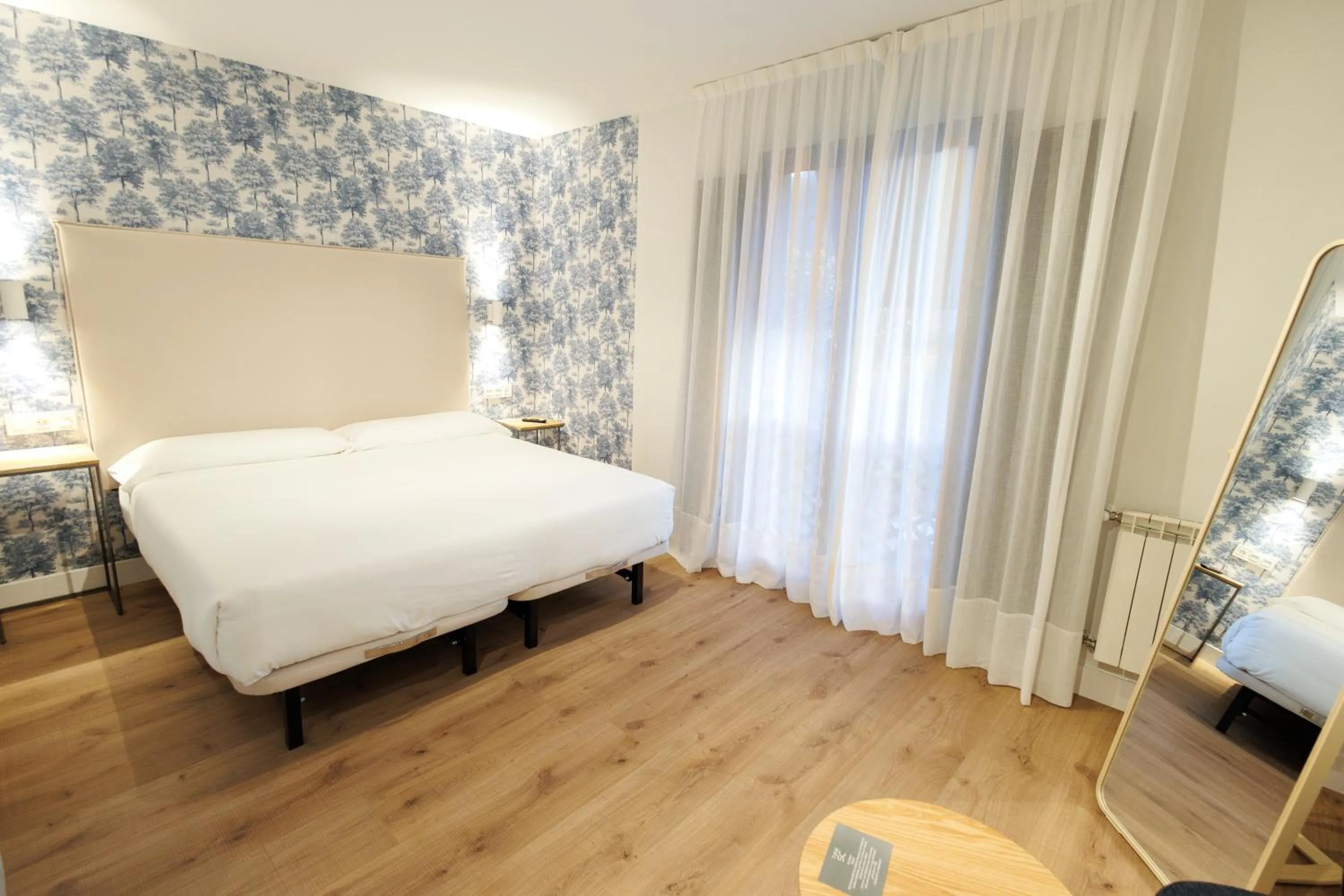 Bed in Hotel Santa Cruz