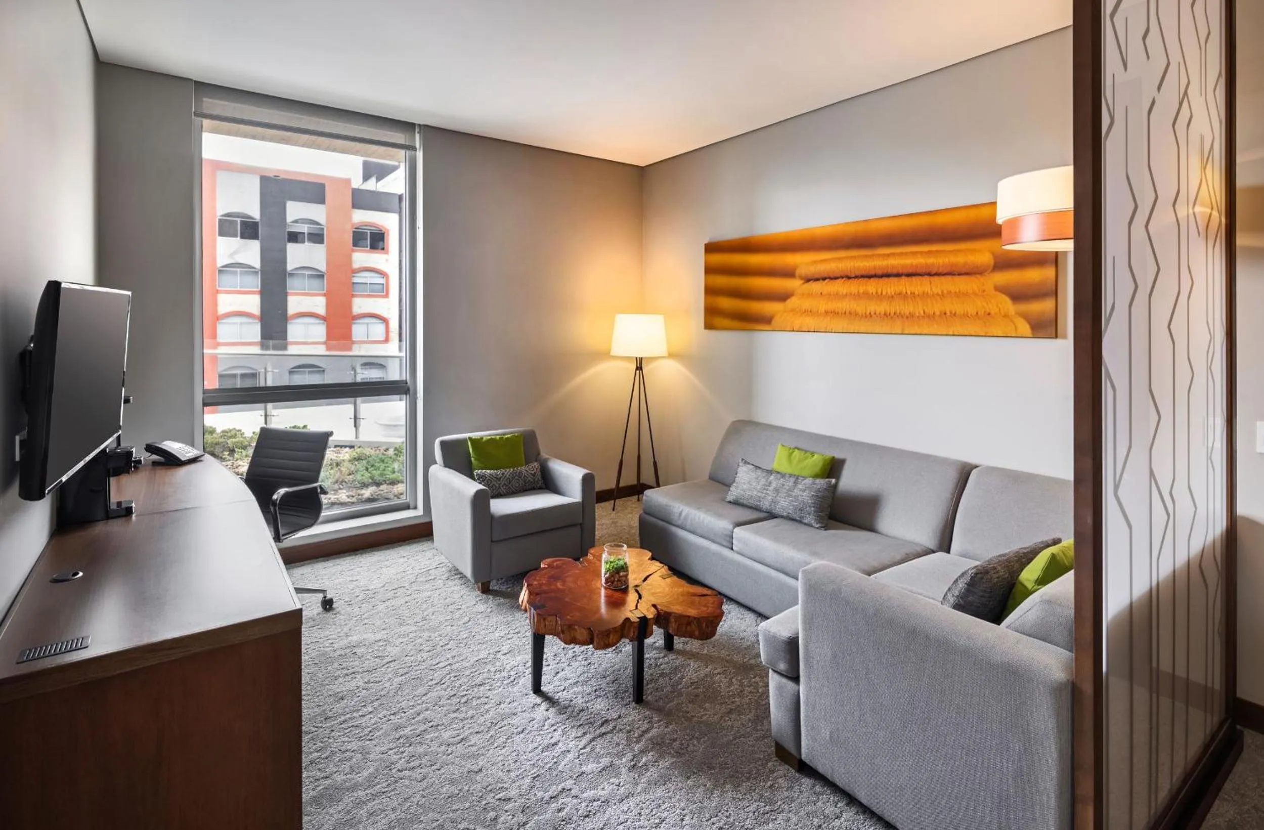 Living room in Hyatt Place Bogota Convention Center