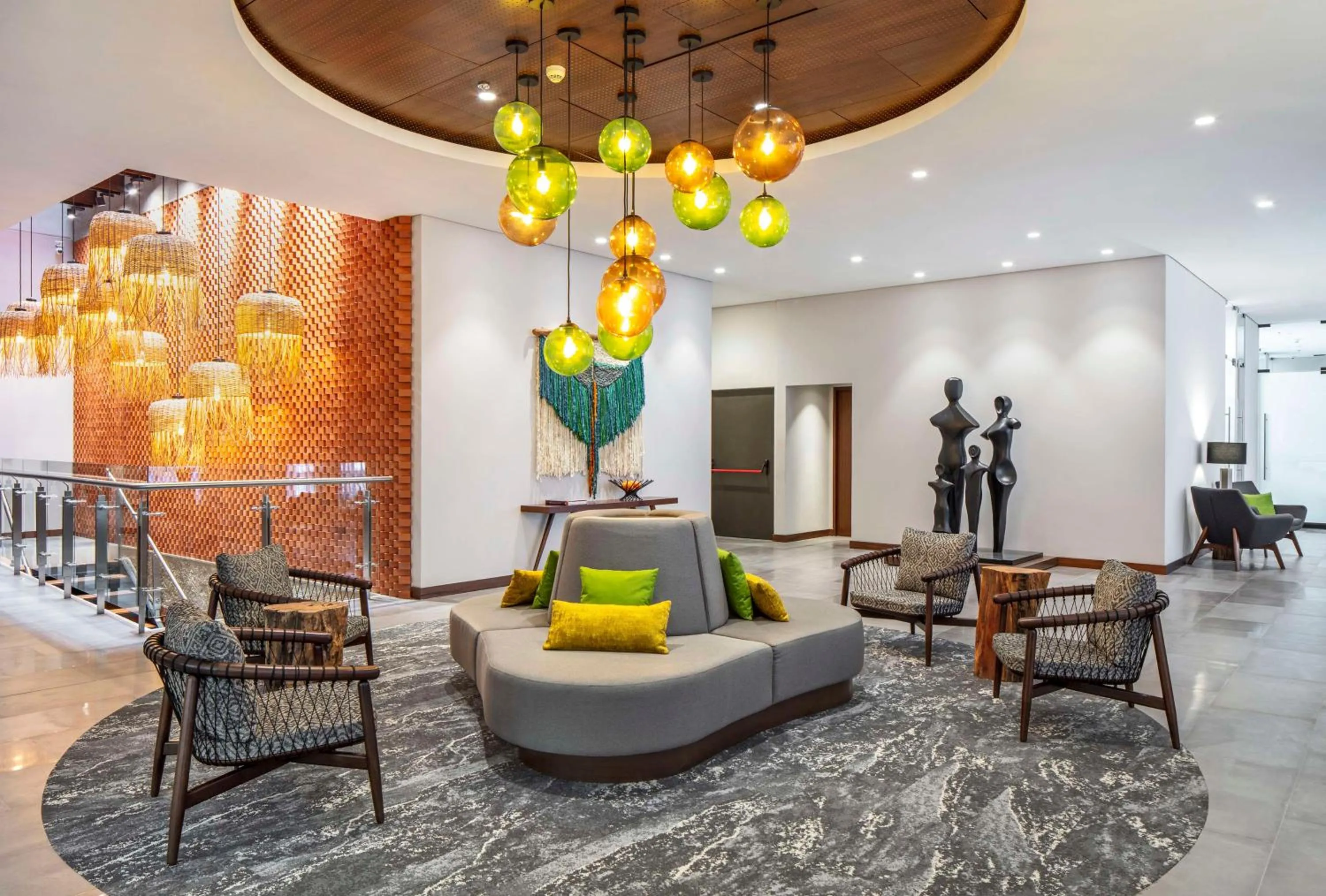 Lobby or reception in Hyatt Place Bogota Convention Center