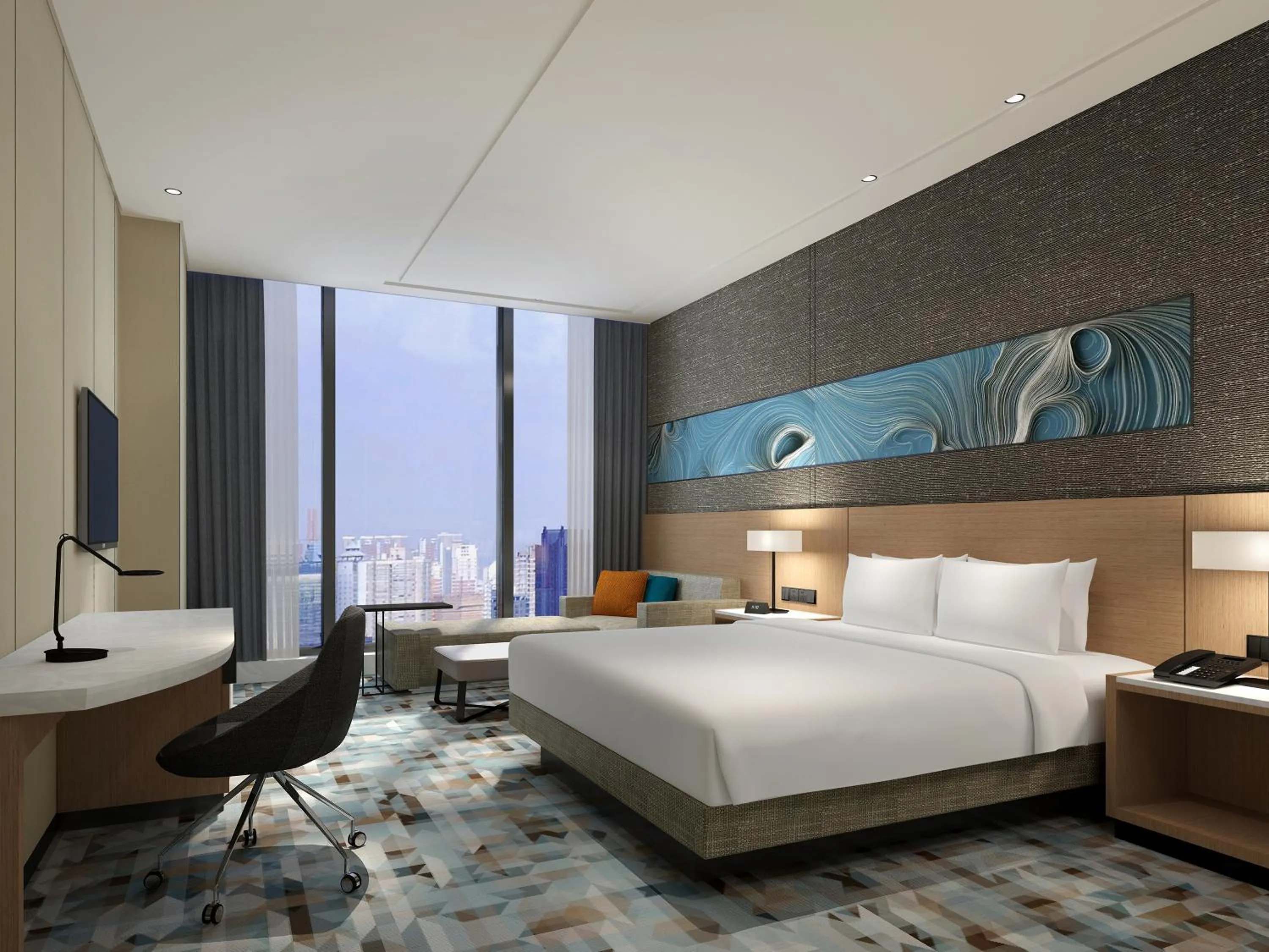 Bed in Hyatt Place Liuzhou