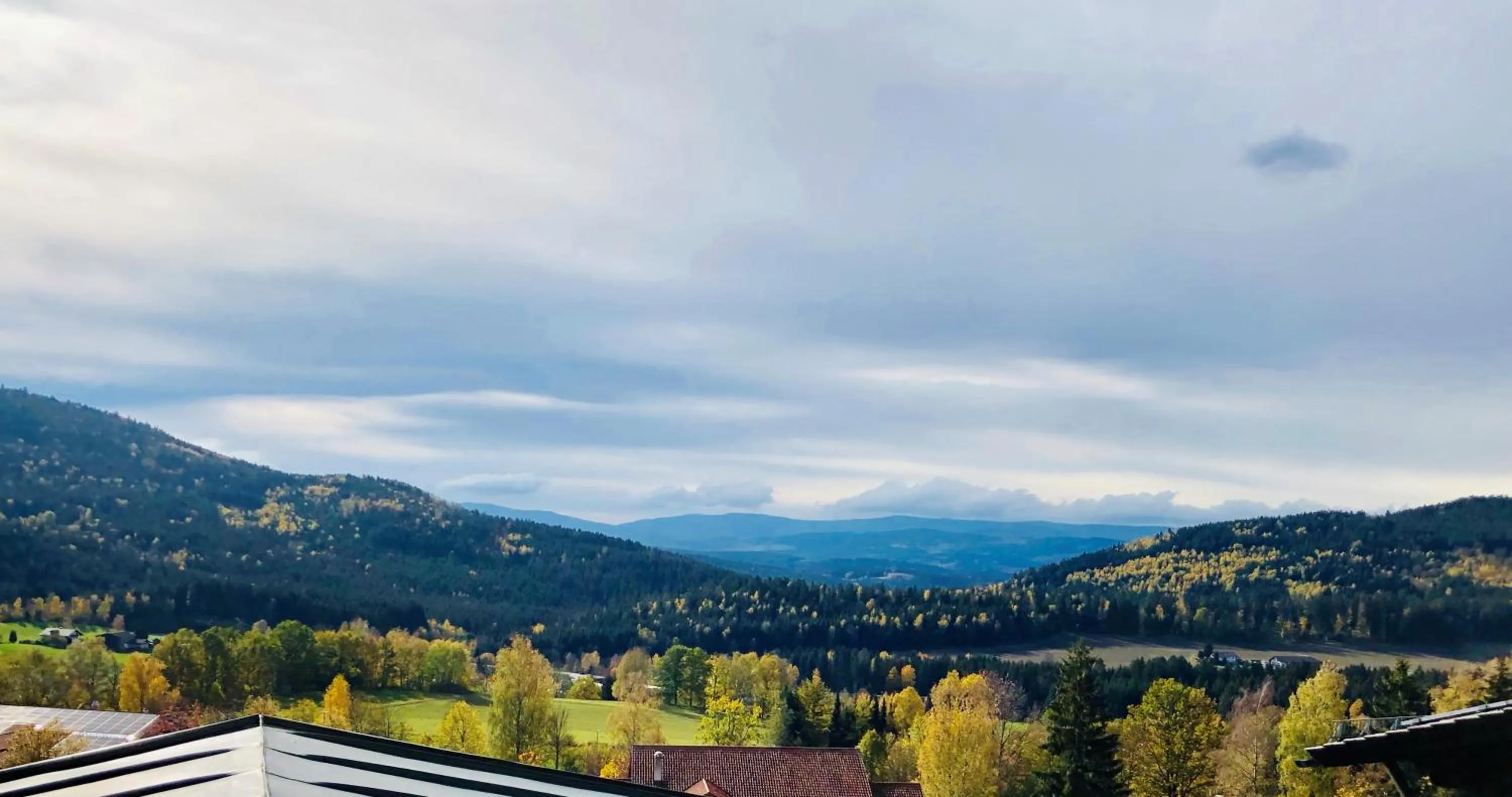 Mountain view in Natura Hotel Bodenmais - inkl Soft- und Heißgetränkeflat