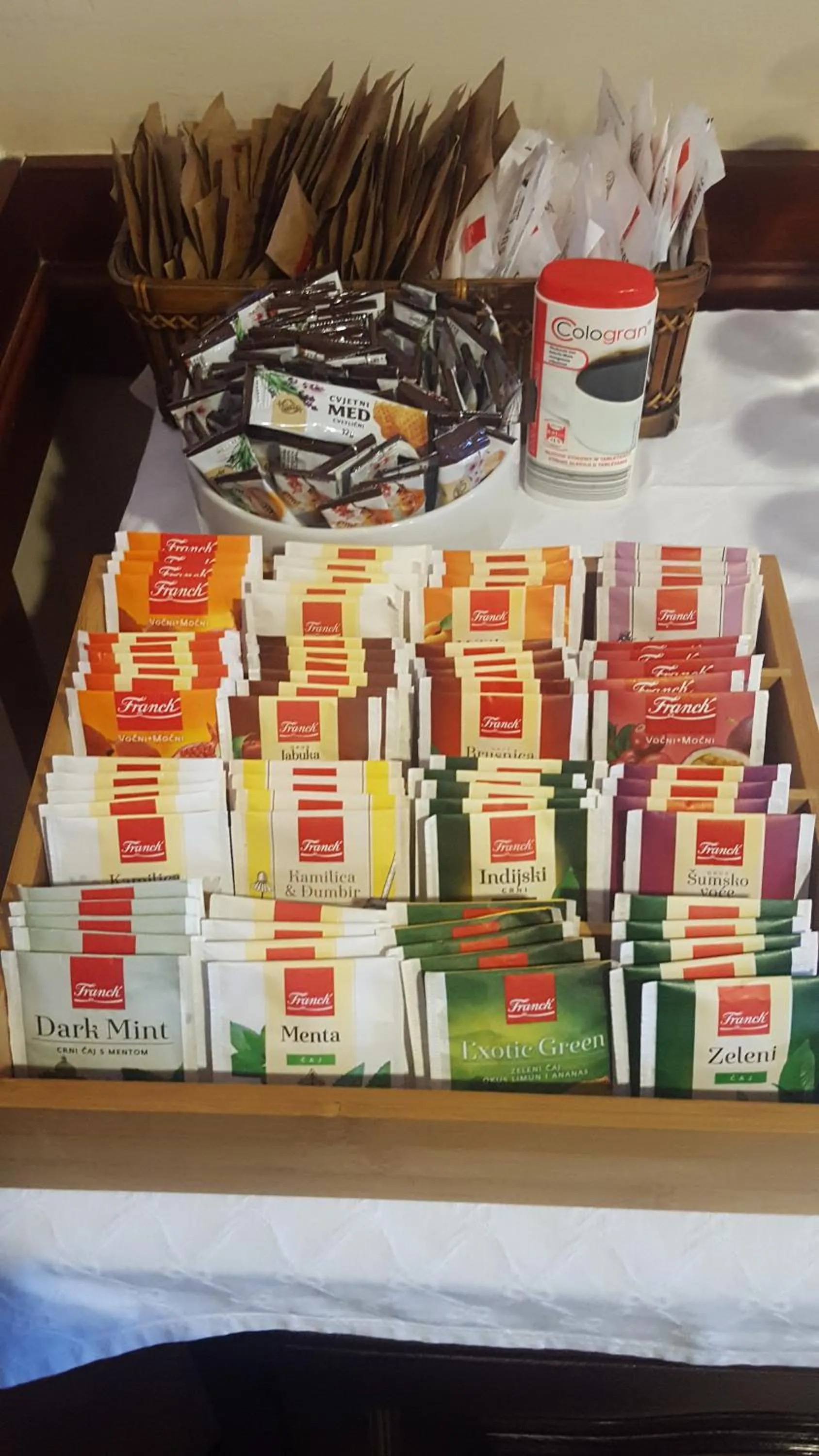 Buffet breakfast in Hotel Miramare