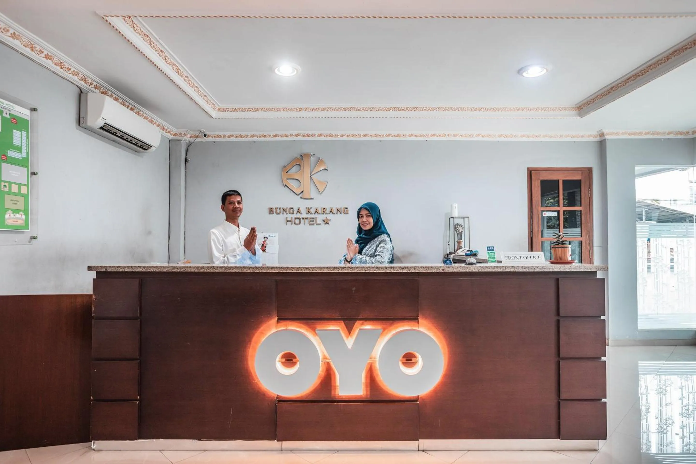 Lobby or reception in Hotel O Bunga Karang Hotel