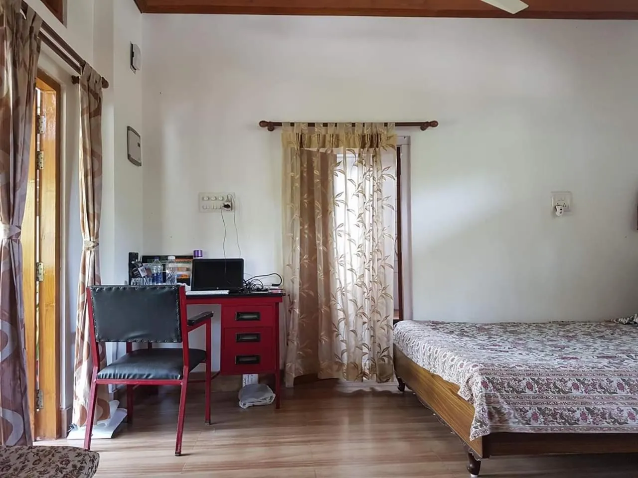 Bed in Madhumita Homestay