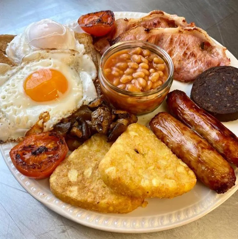 Breakfast in The Saxon Inn