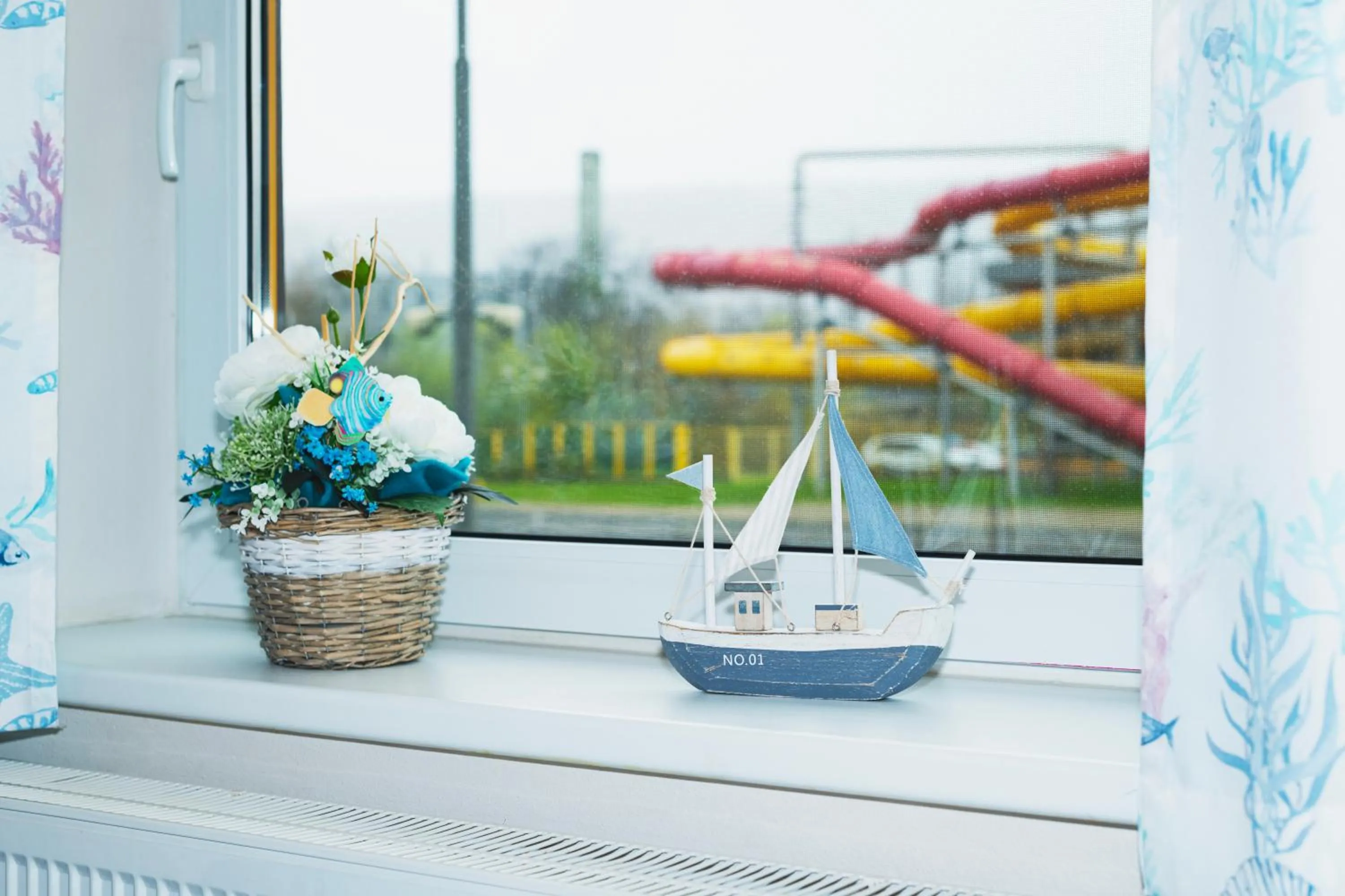 View (from property/room) in Aqua Hotel