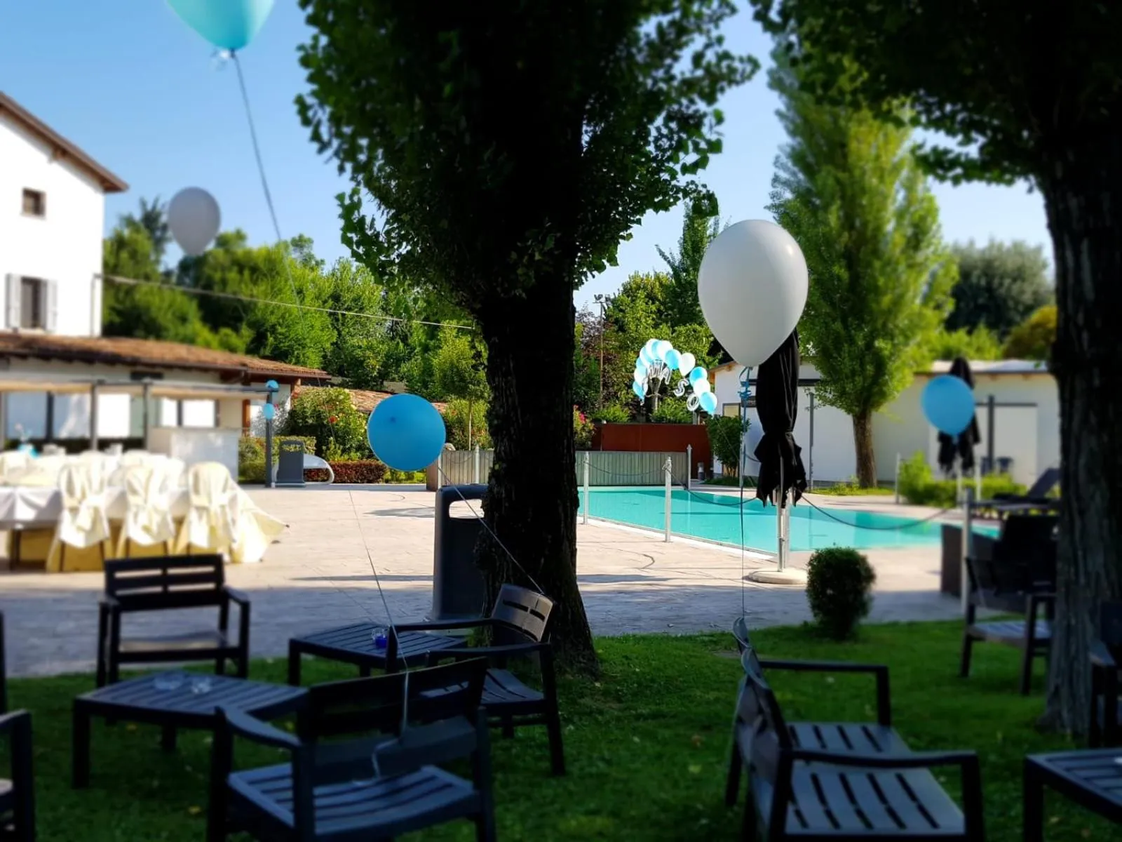 Garden in taverna napoleone