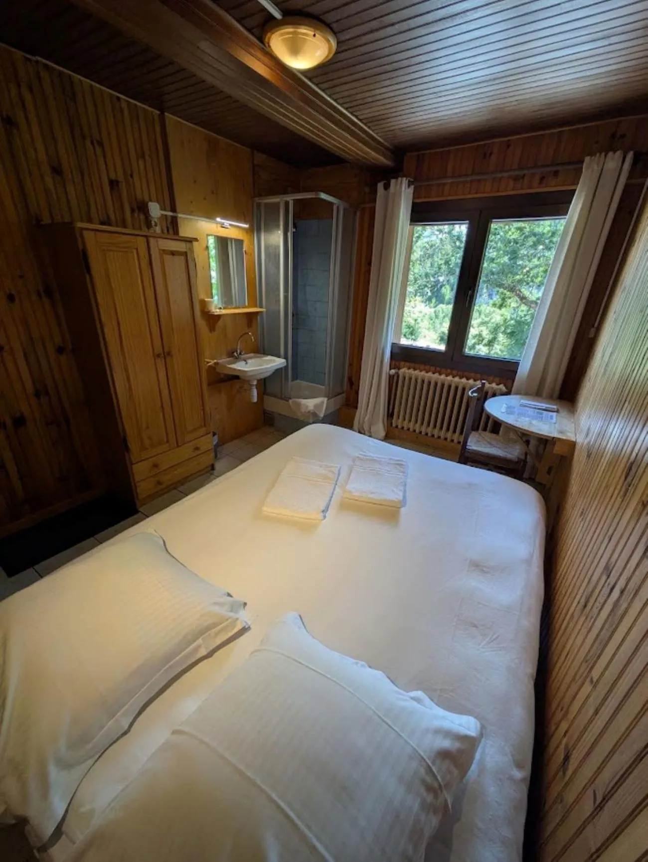 Bed in Auberge de Pra-Loup