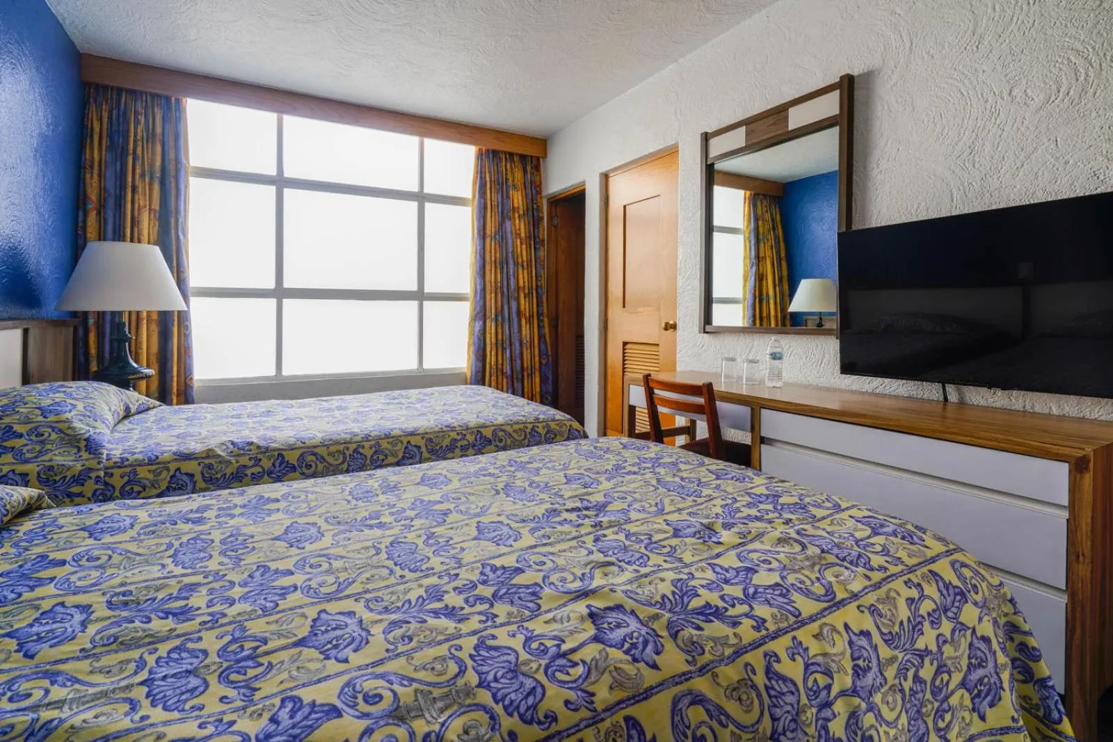 Bed in Hotel New York Ciudad de Mexico