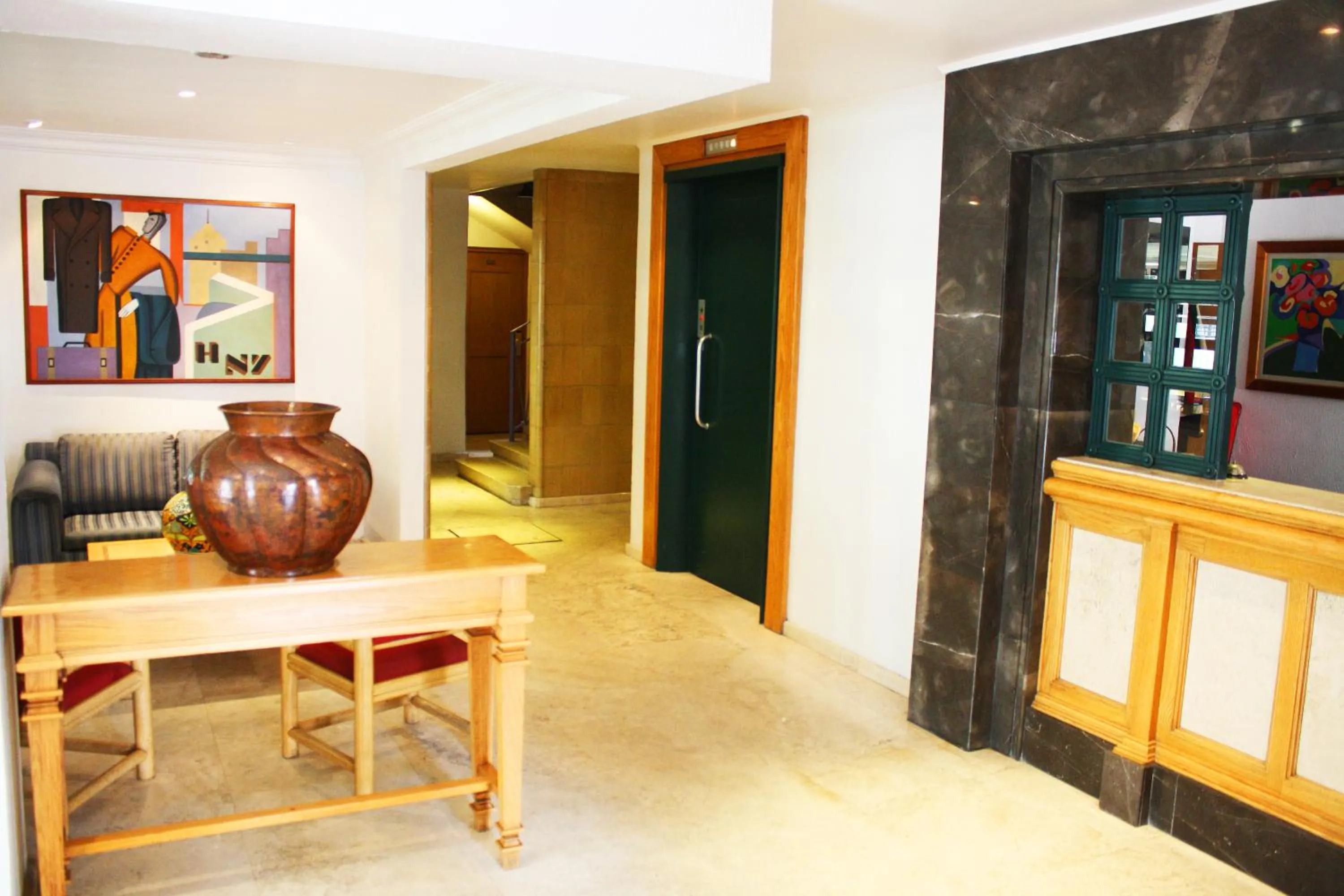 Living room in Hotel New York Ciudad de Mexico