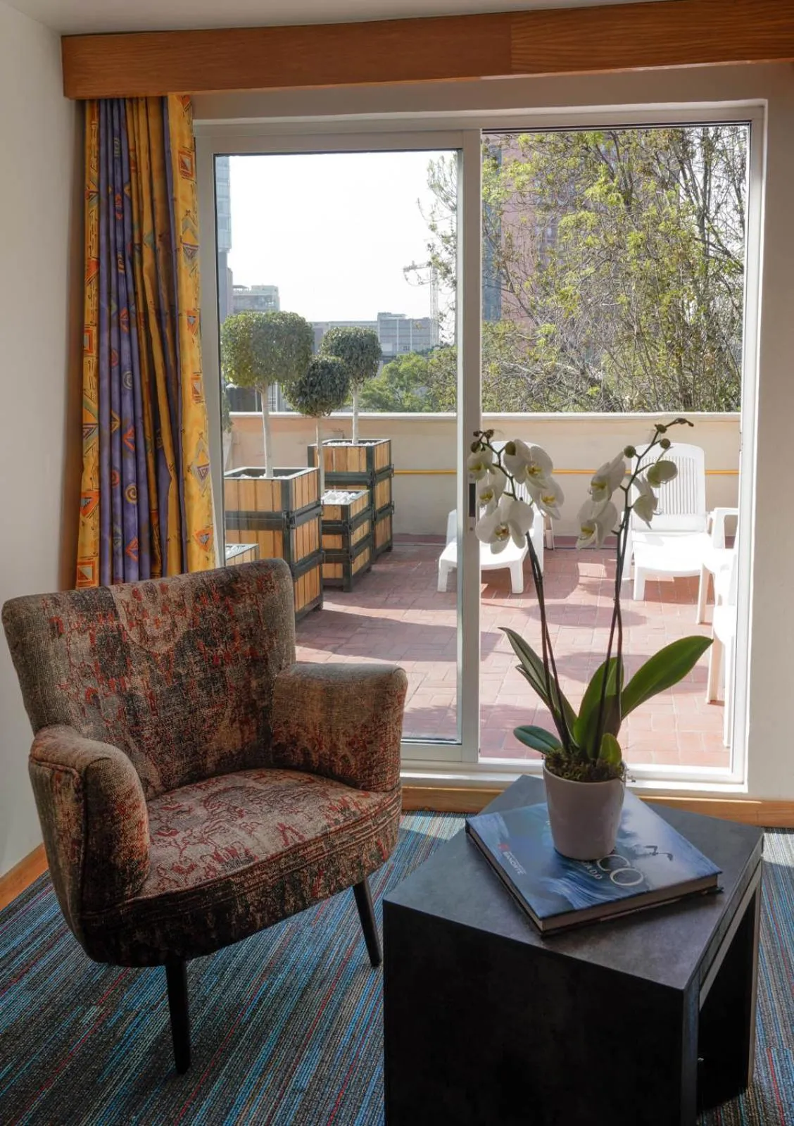 Balcony/Terrace in Hotel New York Ciudad de Mexico