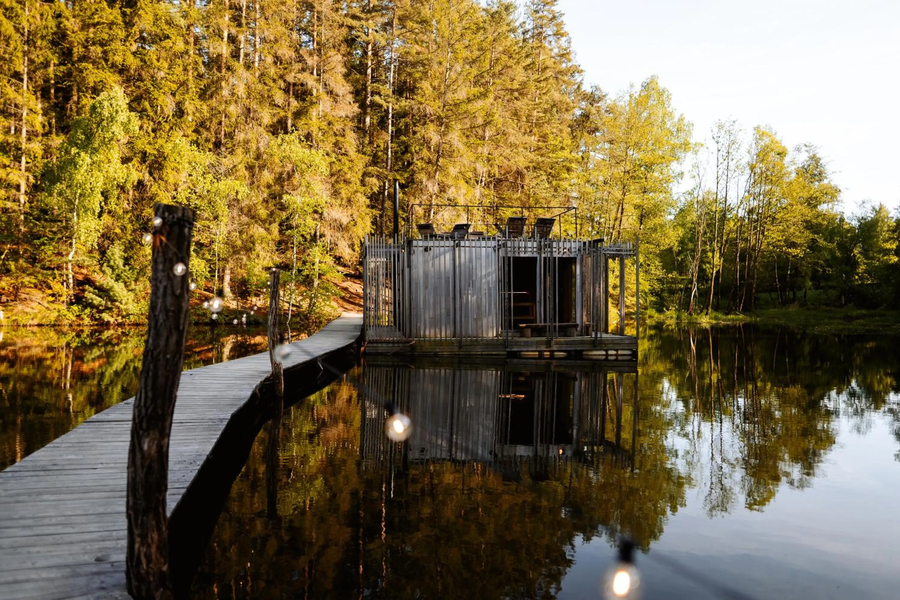Sauna in Hotel Kouty