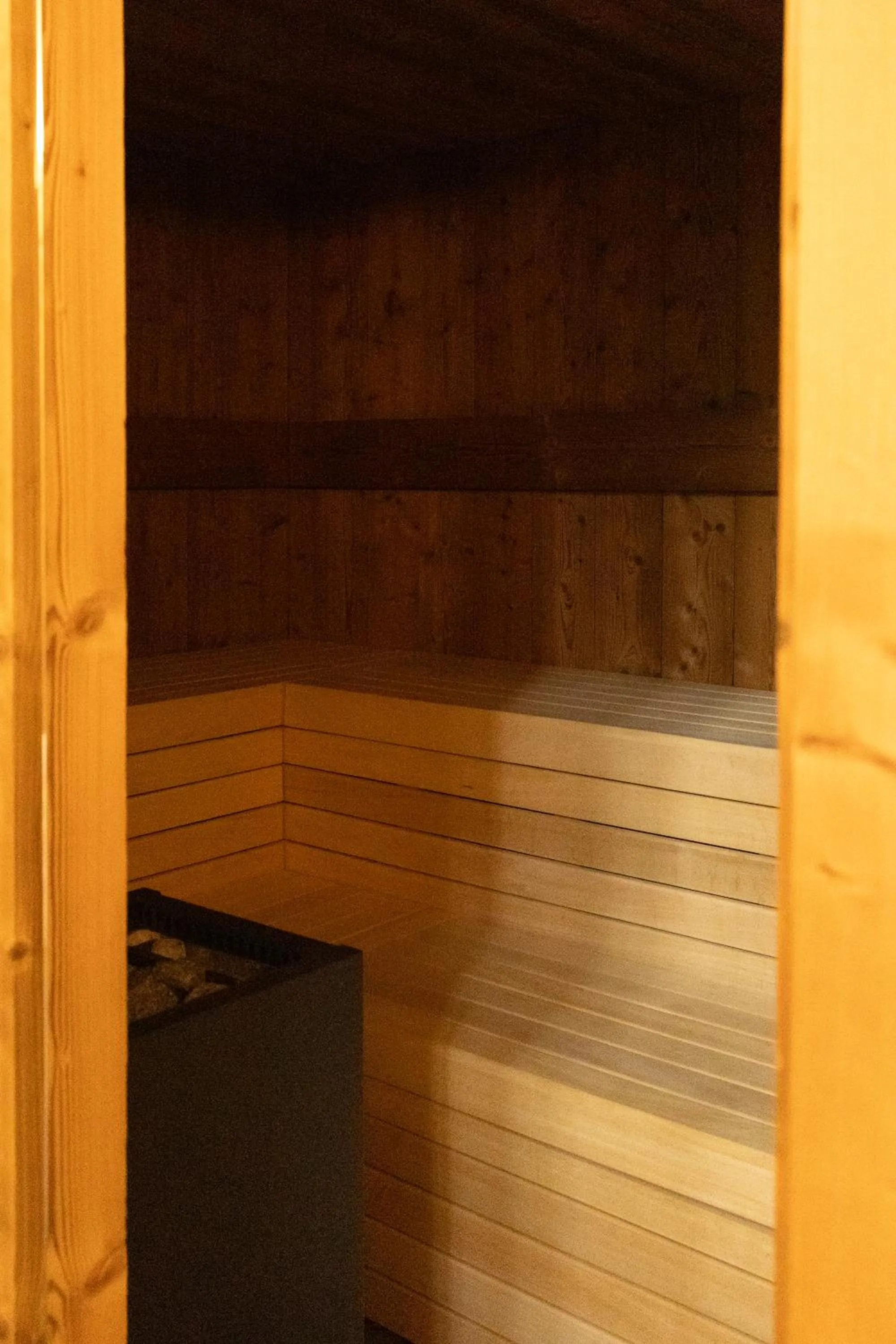 Sauna in Hotel Kouty