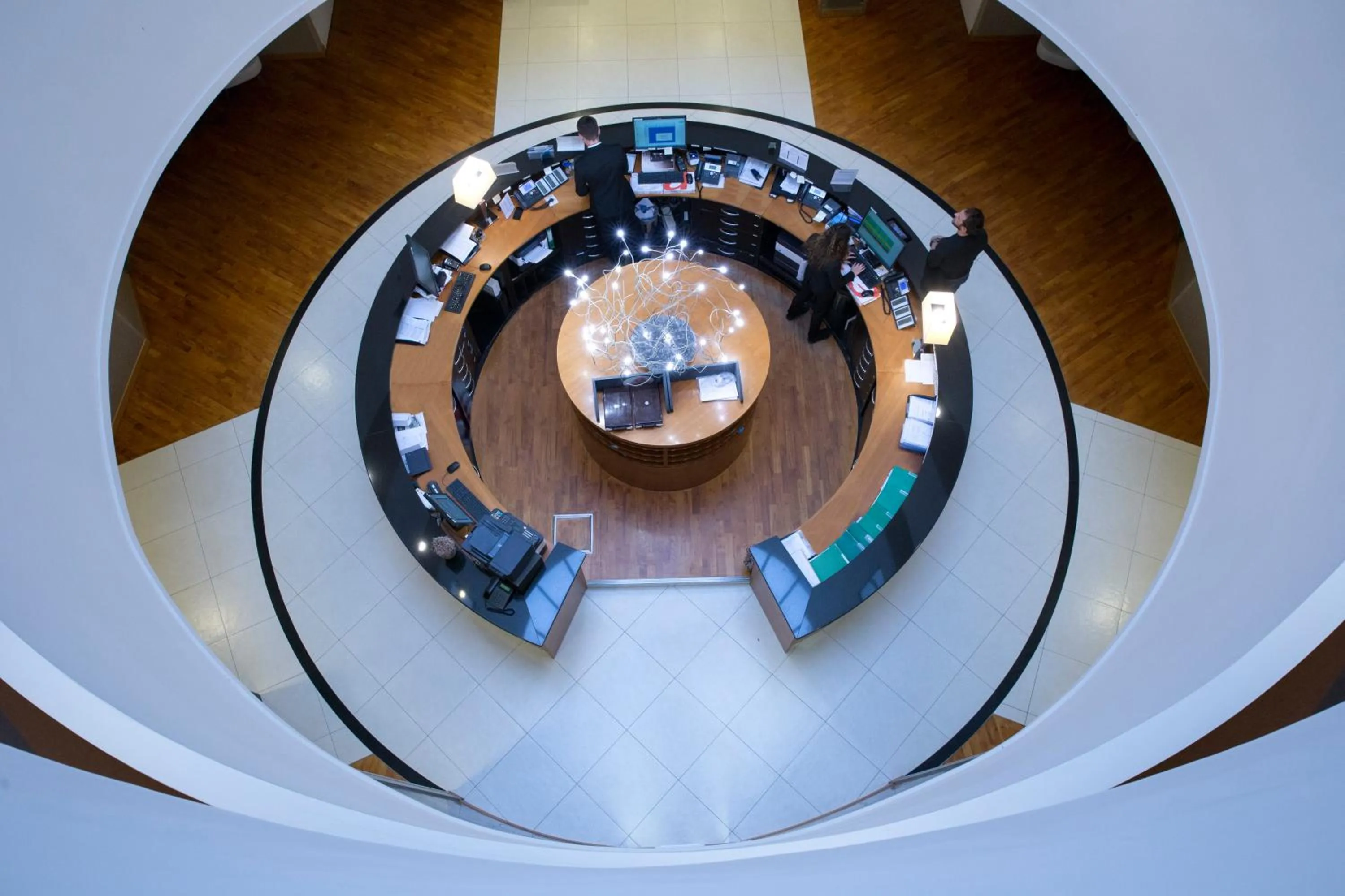 Lobby or reception in Zeus Essence Dolce by Wyndham Milan Malpensa