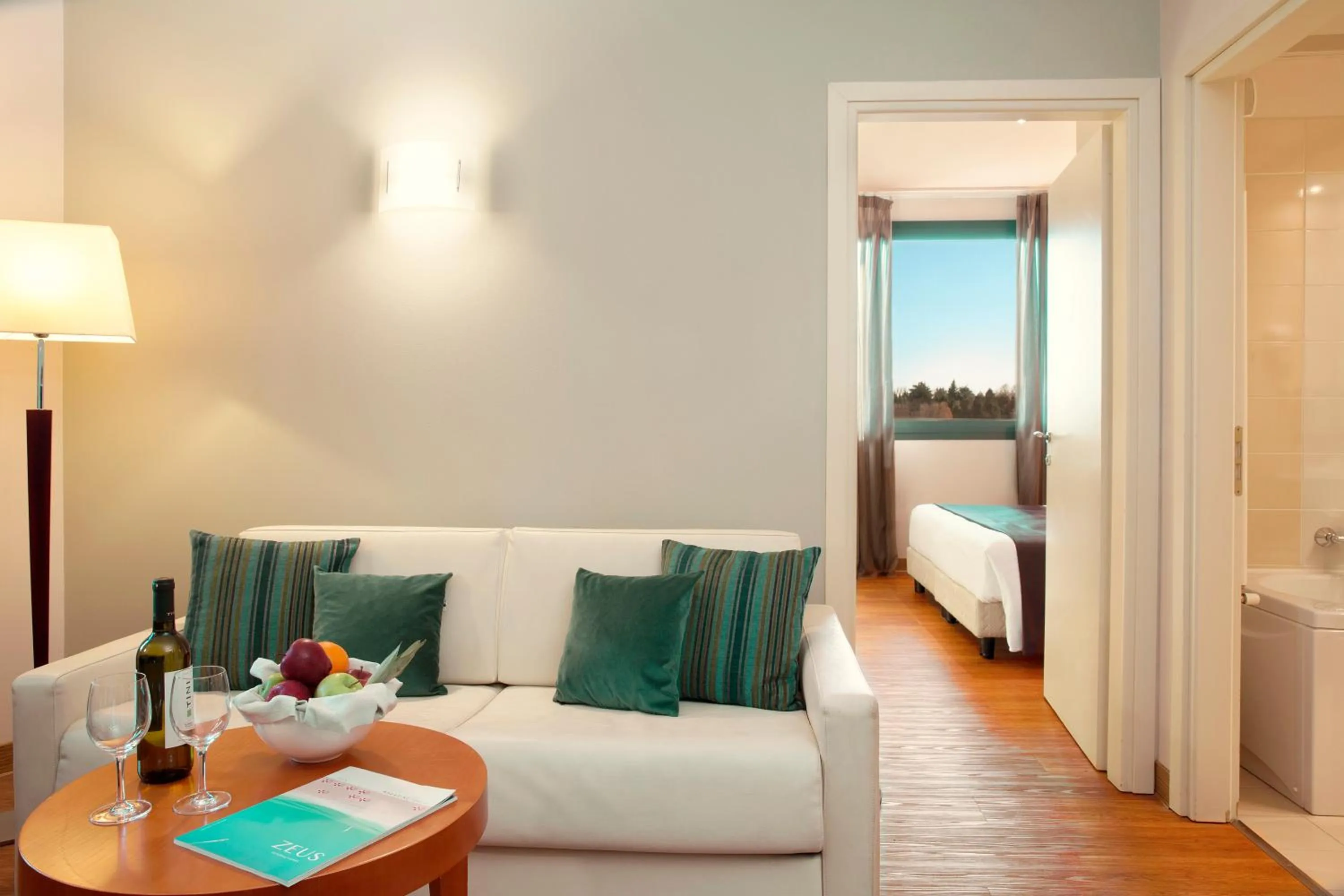 Bed in Zeus Essence Dolce by Wyndham Milan Malpensa