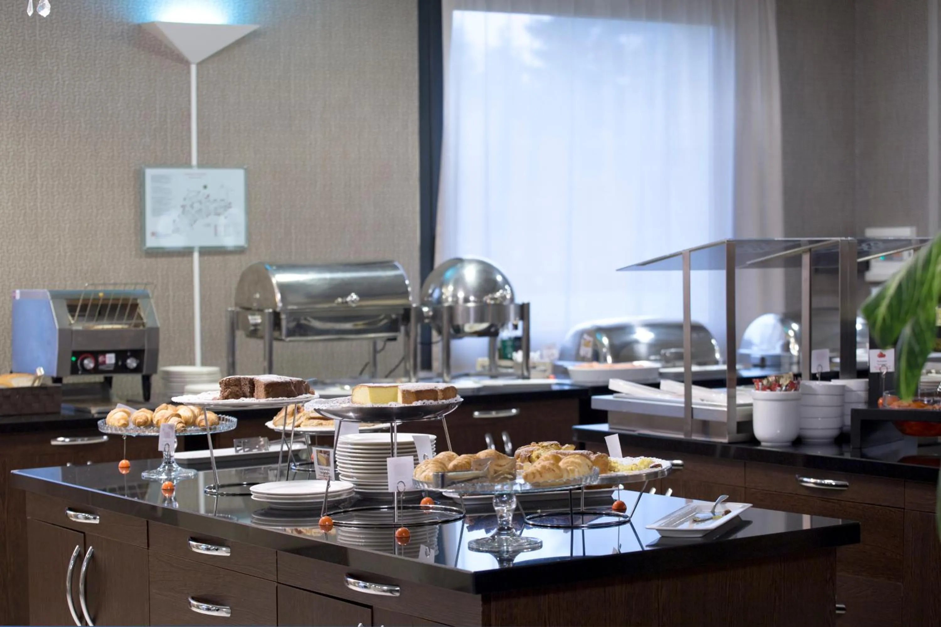 Buffet breakfast in Zeus Essence Dolce by Wyndham Milan Malpensa