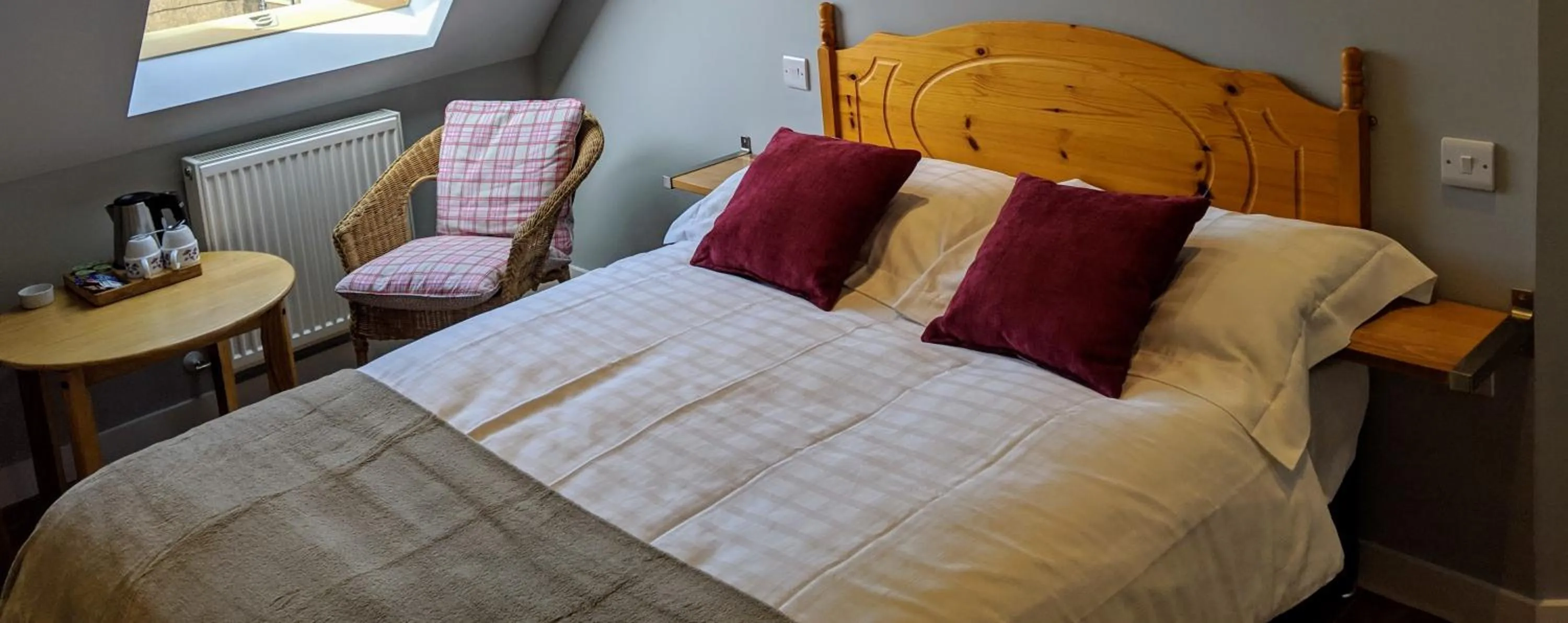 Bed in Falcon Crest Guest House